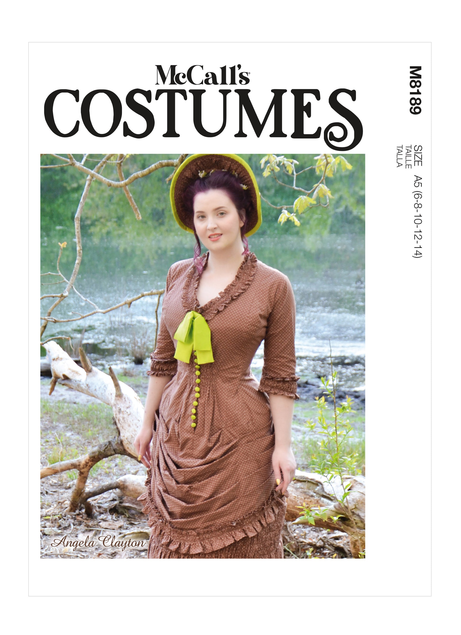 Symønster McCall´s 8189 - Kjole Kostyme Historisk kostyme - Dame | Bilde 4