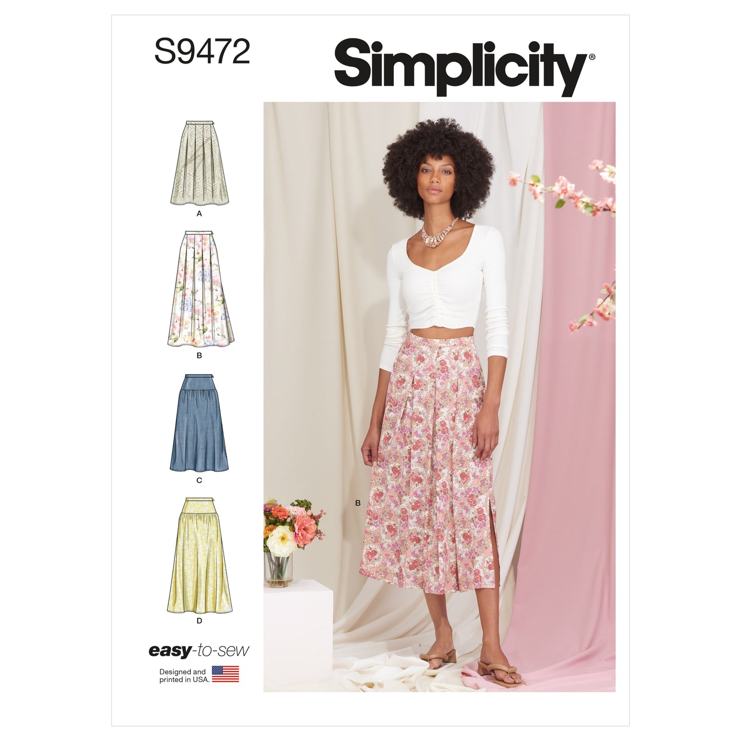 Symønster Simplicity 9472 - Skjørt - Dame | Bilde 10