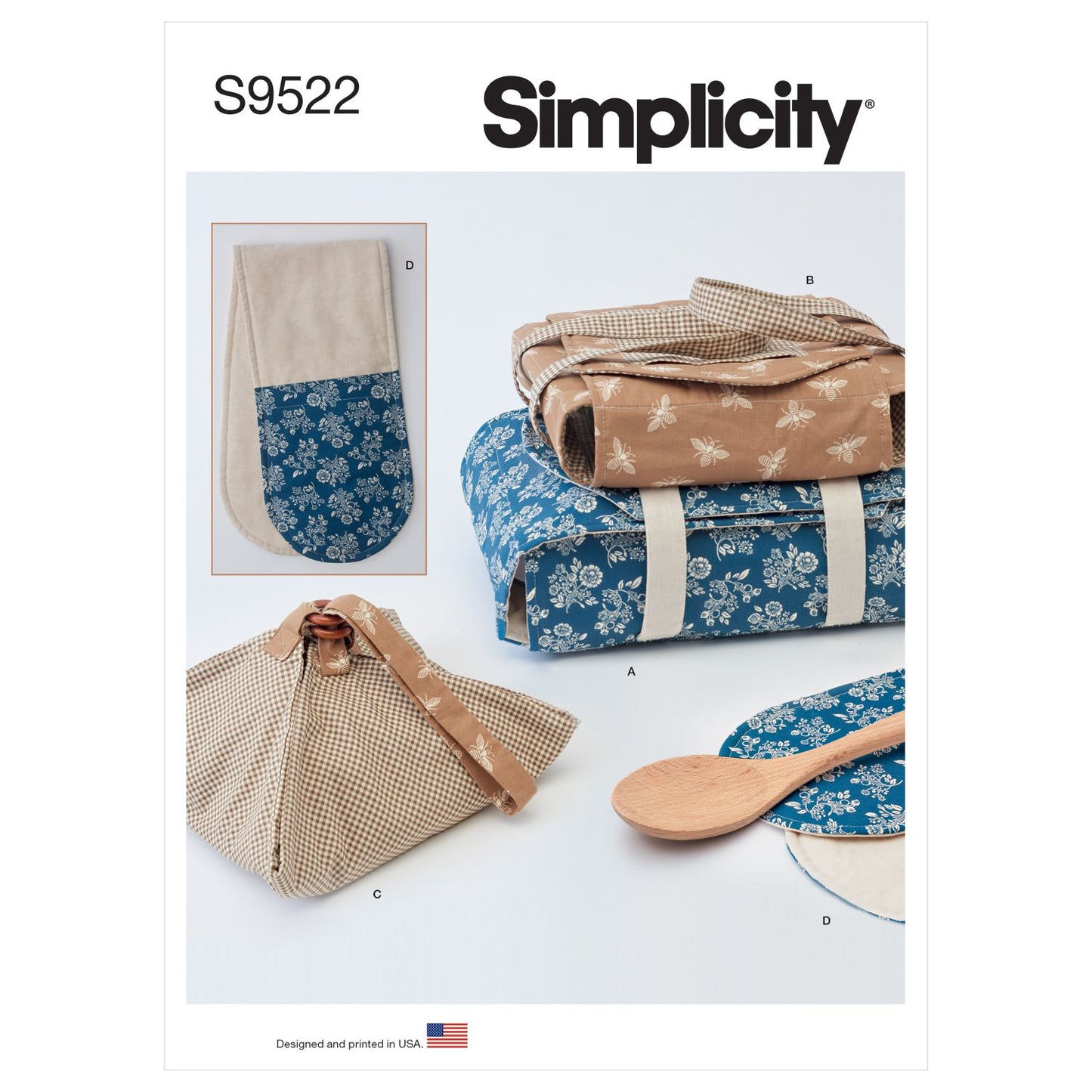 Symønster Simplicity 9522 - Hjemmedekorasjon | Bilde 3