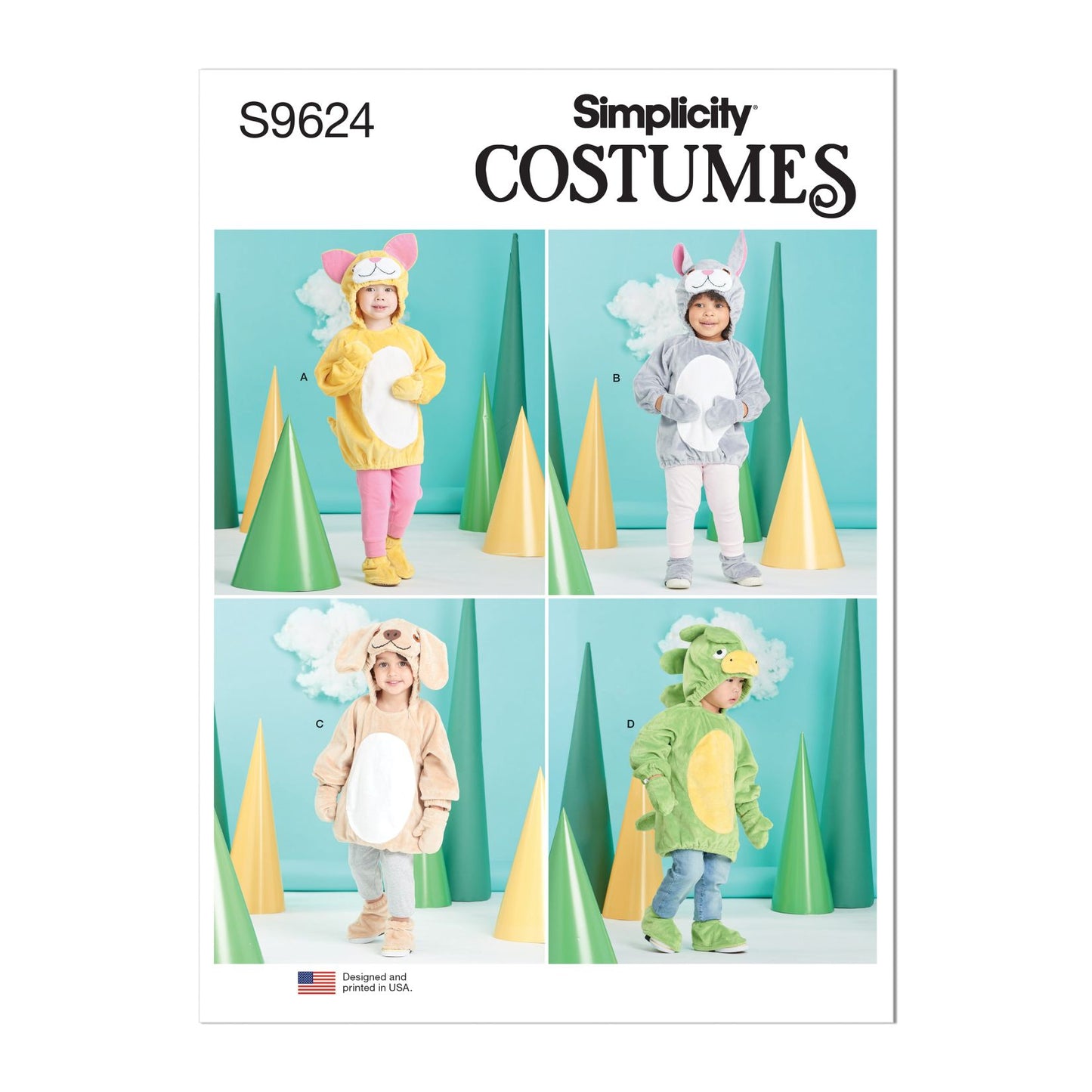 Symønster Simplicity 9624 - Kostyme - Baby - Karneval | Bilde 6