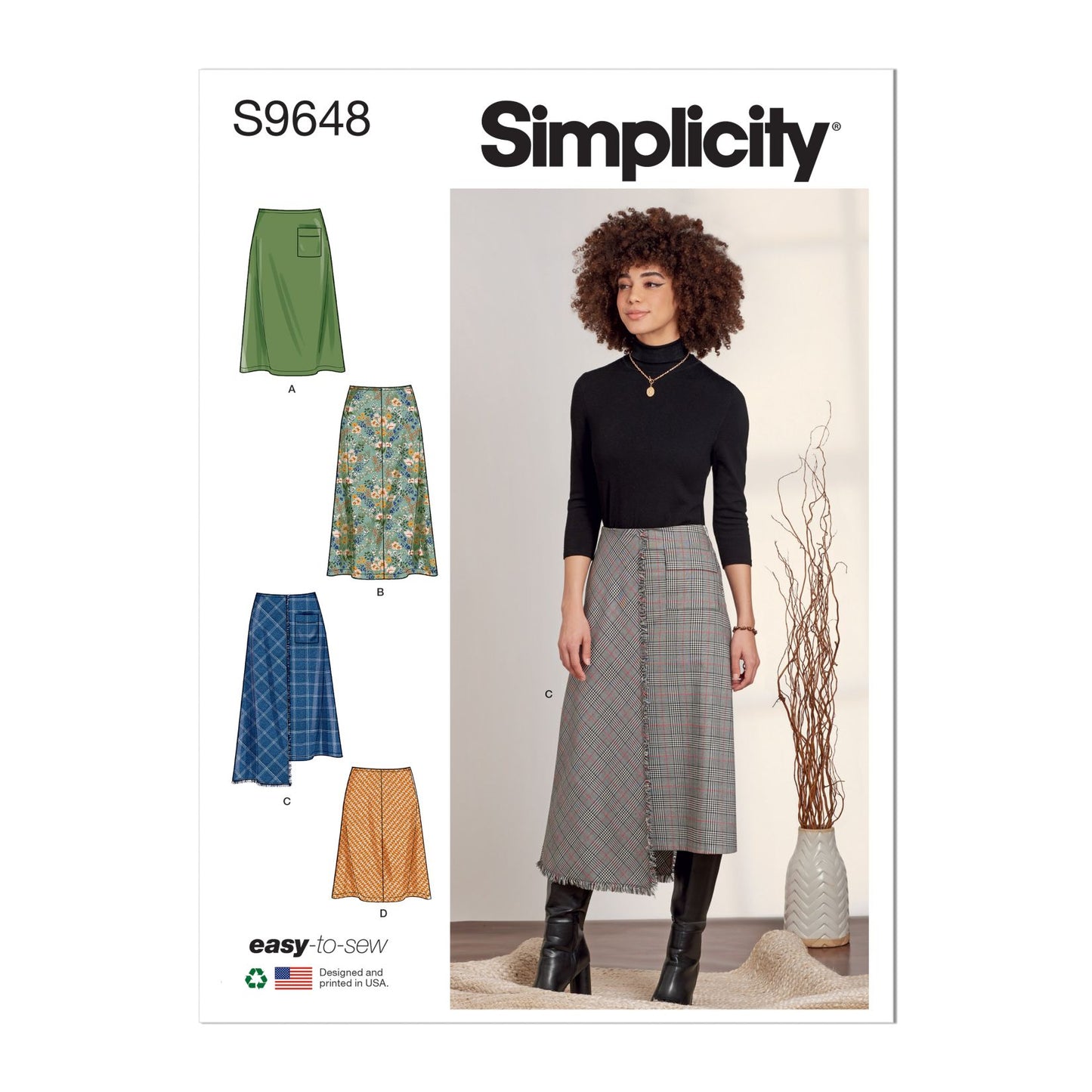 Symønster Simplicity 9648 - Skjørt - Dame | Bilde 7