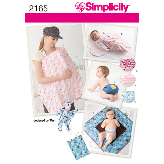Symønster Simplicity 2165 - Baby - Tilbehør Hjemmedekorasjon | Bilde 1
