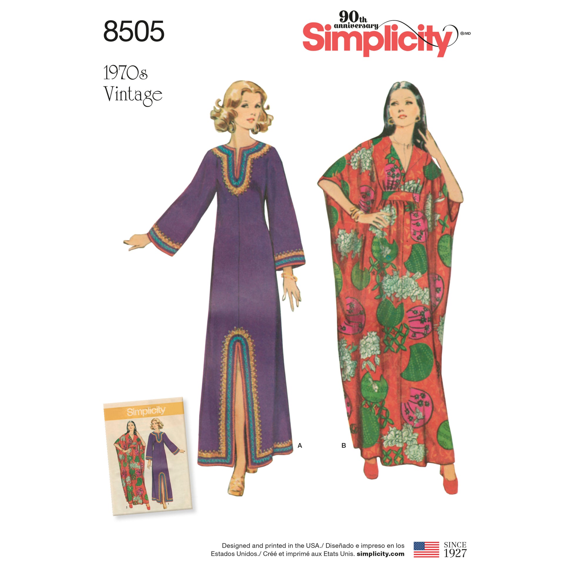 Symønster Simplicity 8505 - Skjørt Vintage - Dame | Bilde 5