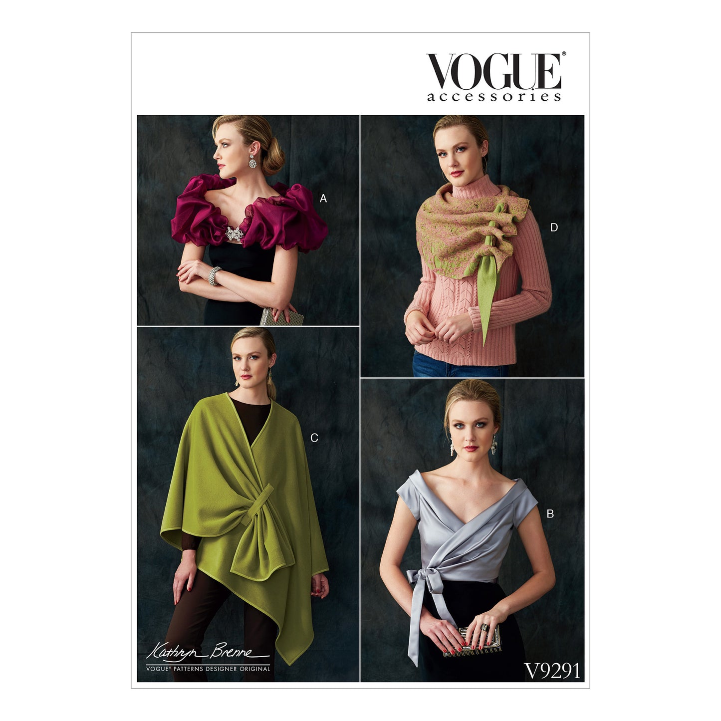 Symønster Vogue Patterns 9291 - Topp - Dame - Sjal | Bilde 10