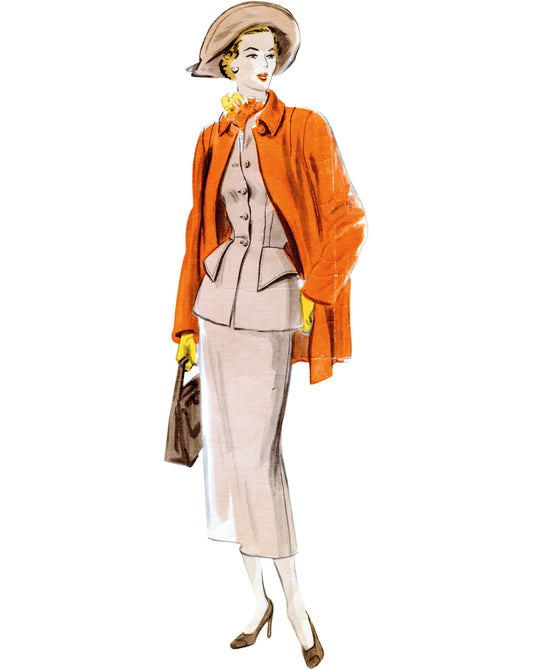 Symønster Vogue Patterns V1932 - Jakke Skjørt Vintage - Dame - Business | Bilde 1
