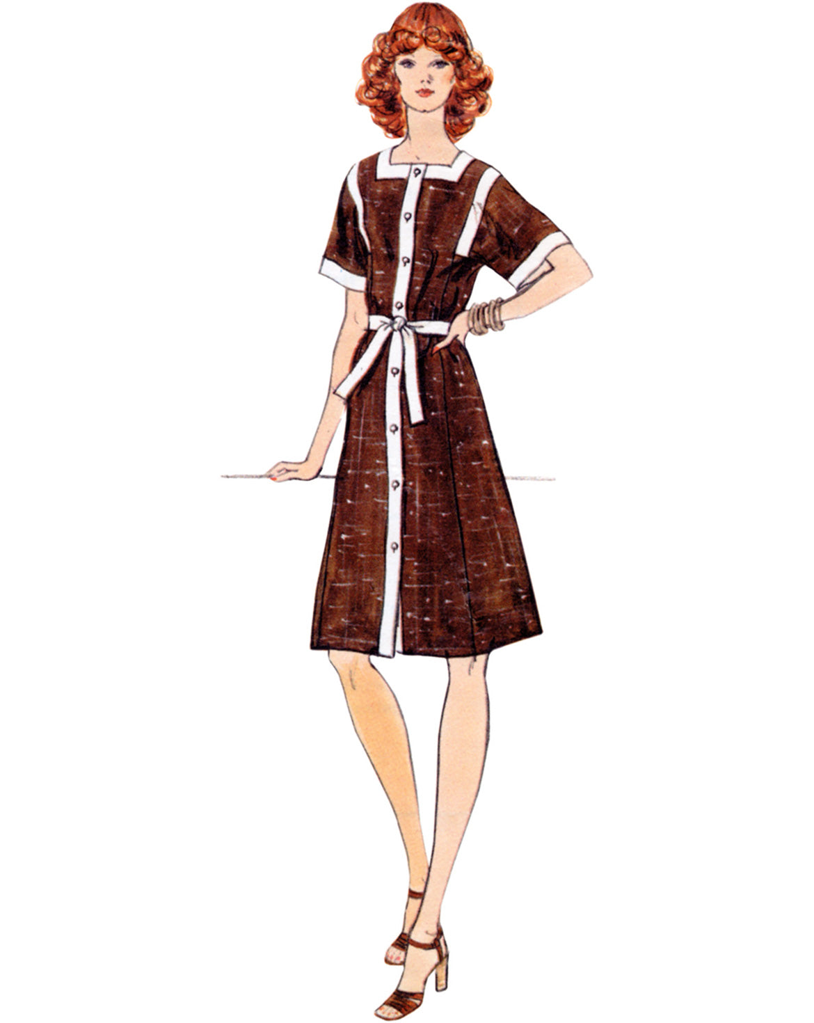 Symønster Vogue Patterns V1948 - Kjole Vintage - Dame | Bilde 2