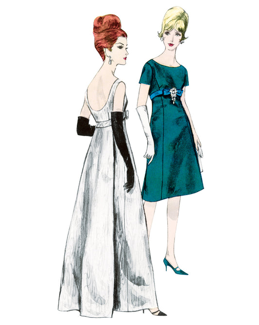 Symønster Vogue Patterns V1965 - Kjole Vintage - Dame | Bilde 1