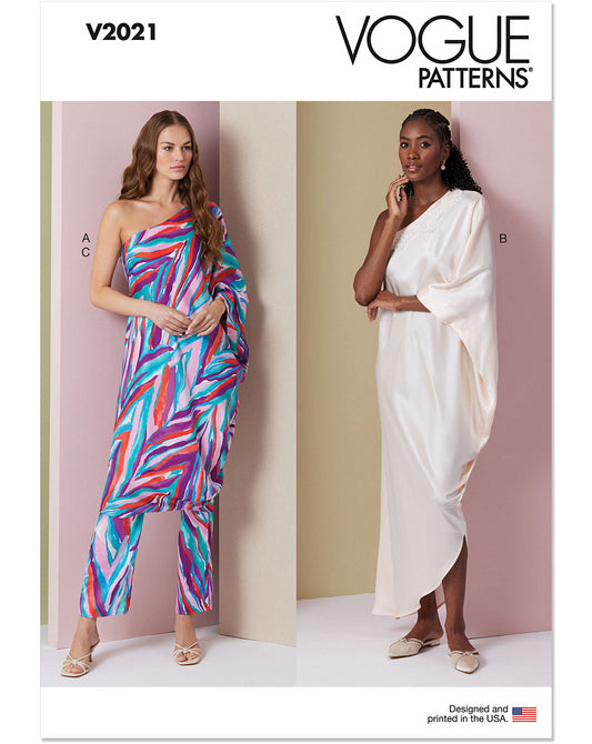 Symønster Vogue Patterns 2021 - Kjole Bukse Tunika - Dame | Bilde 3