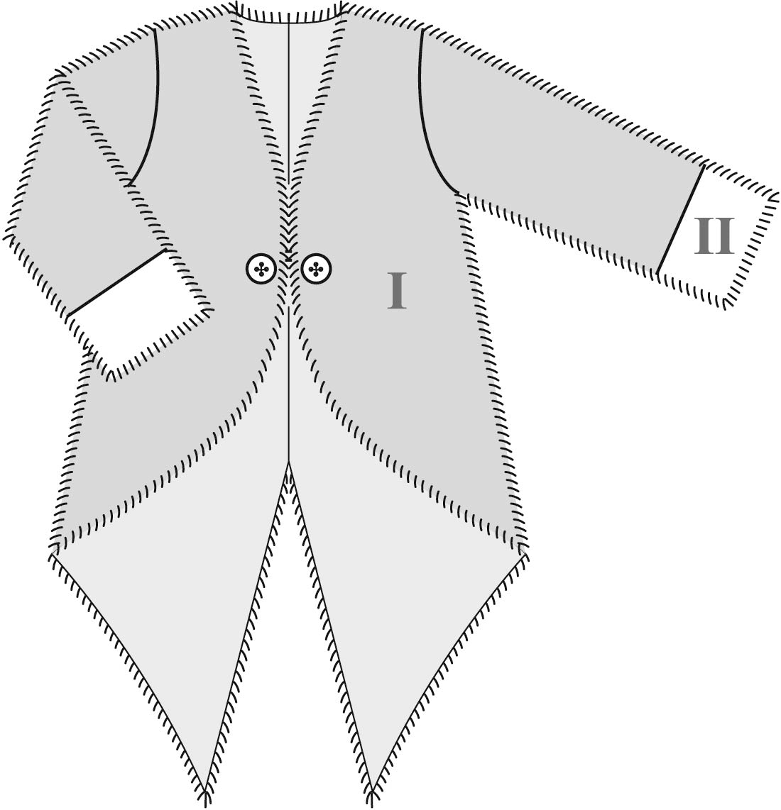 PDF-symønster - Burda 2415 - Kostyme - Dame Herre - Karneval | Bilde 7