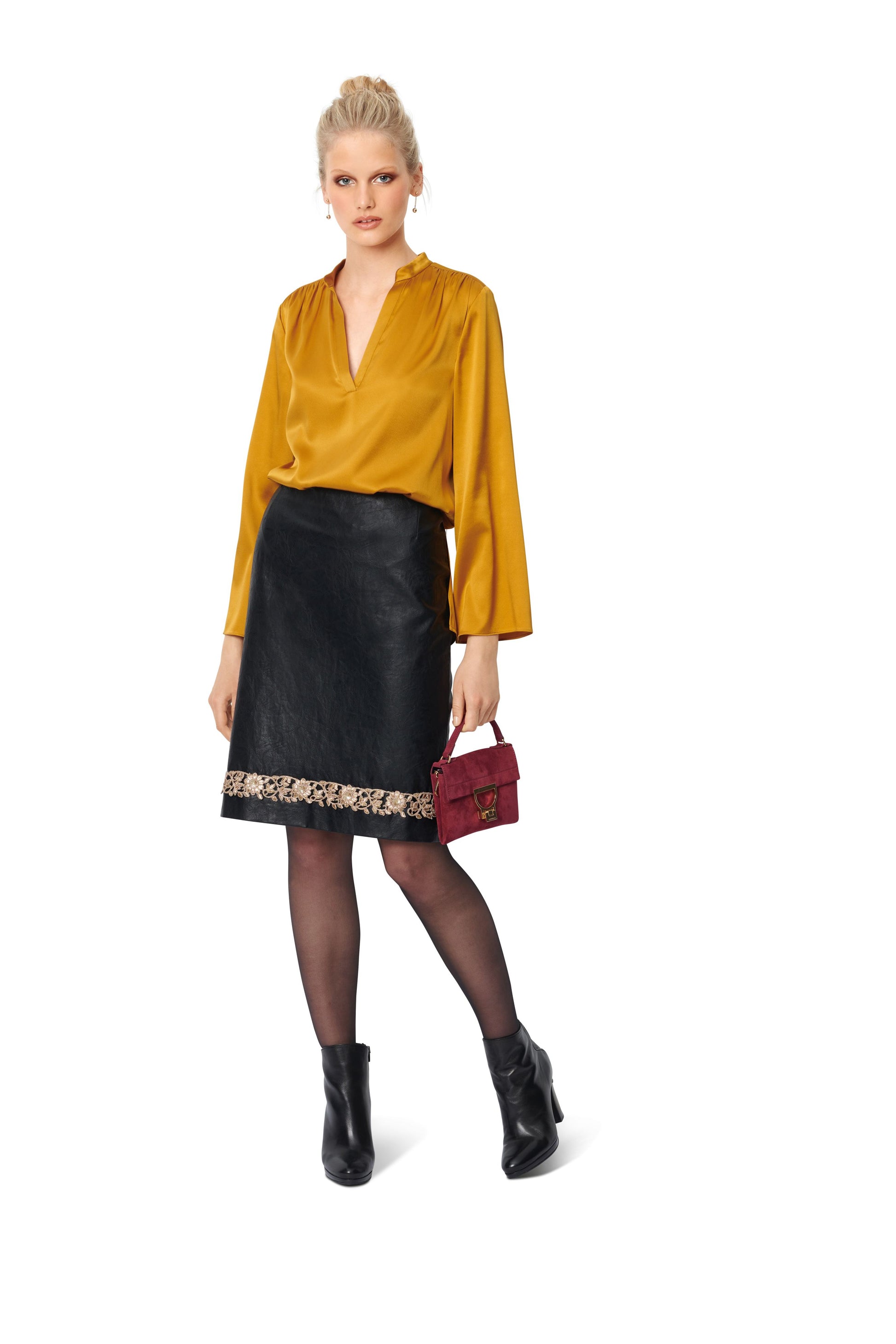 Symønster Burda 6071 - Burda 6071 Skirt ? Slim, Knee Length Style  | Bilde 5