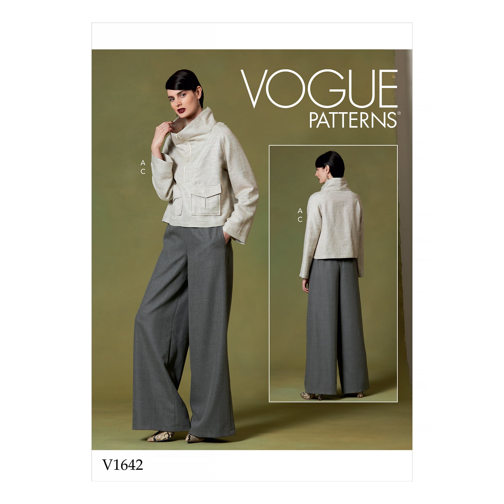 Symønster Vogue Patterns 1642 - Topp Bukse - Dame | Bilde 4