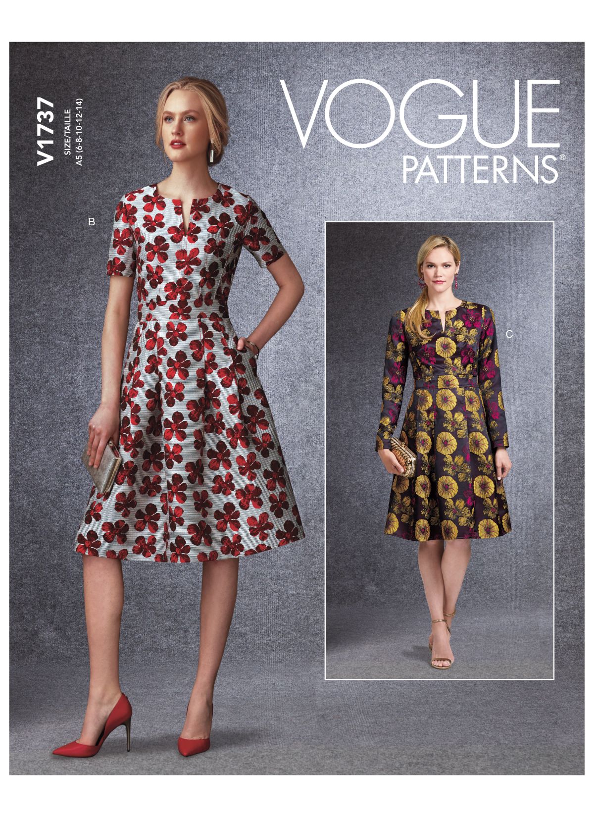 Symønster Vogue Patterns 1737 - Kjole - Dame | Bilde 3