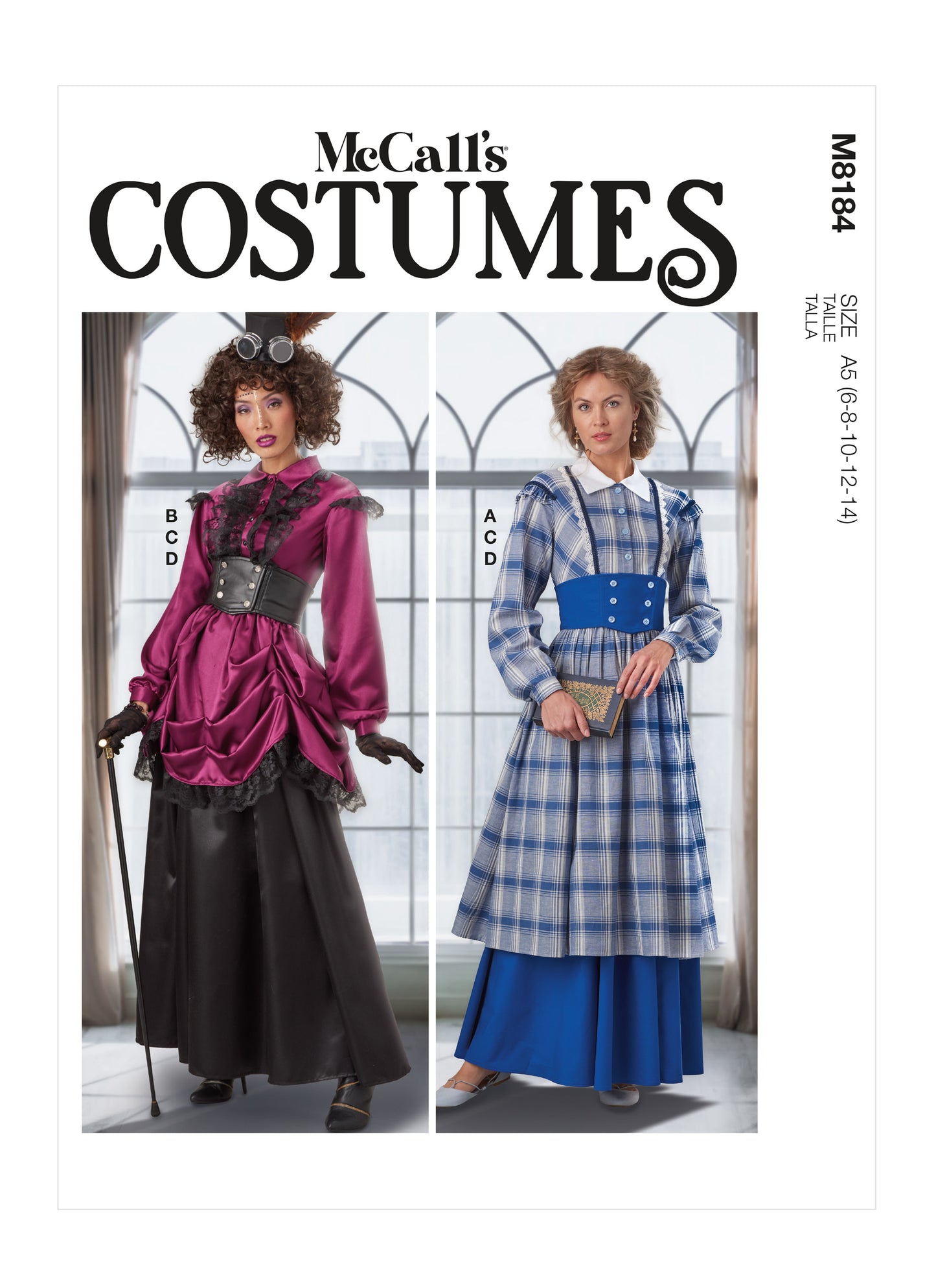 Symønster McCall´s 8184 - Kostyme Historisk kostyme - Dame - Karneval | Bilde 5