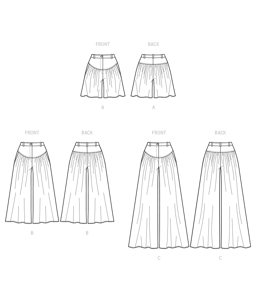 Symønster McCall´s 8292 - Bukse Shorts - Dame | Bilde 6