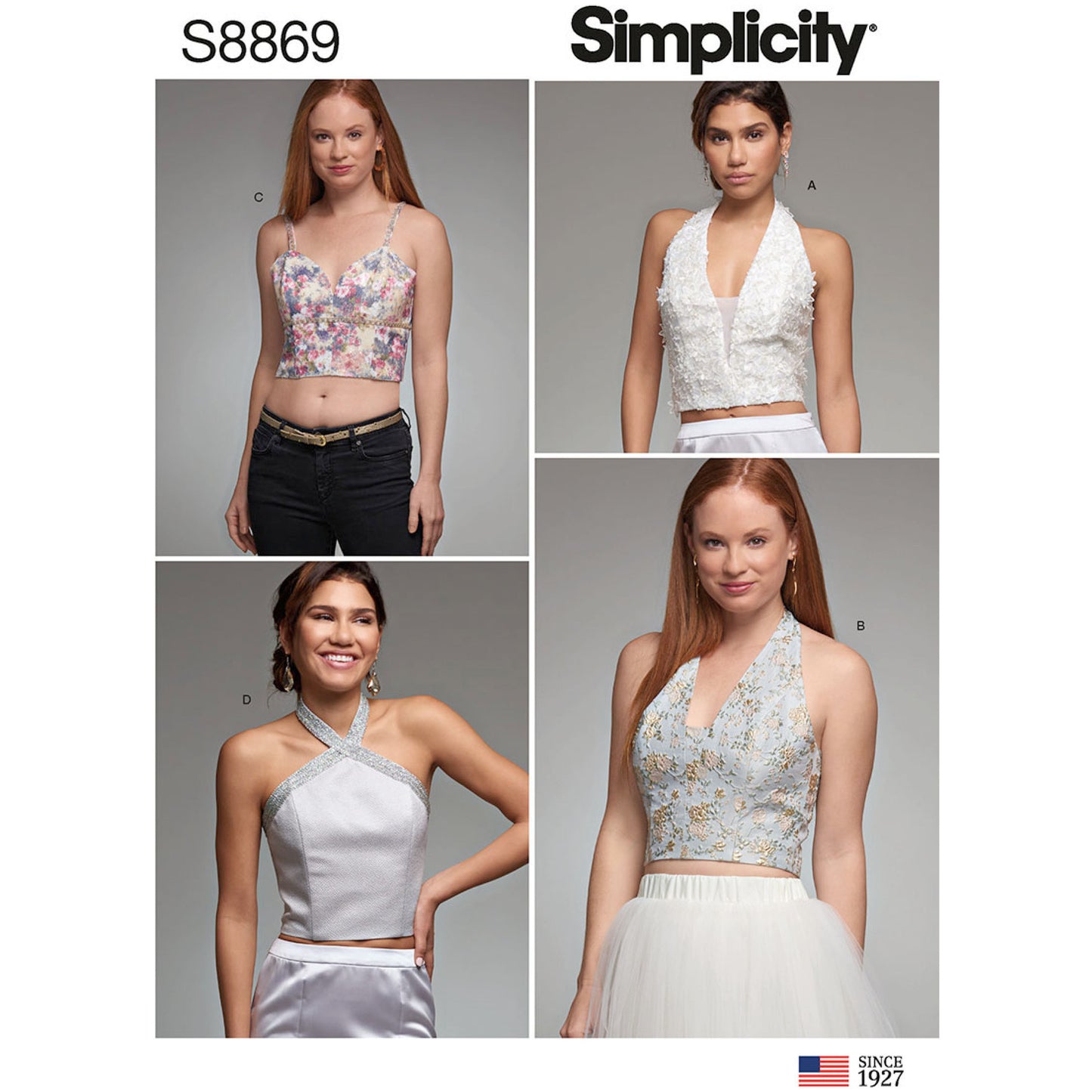 Symønster Simplicity 8869 - Topp - Dame | Bilde 4