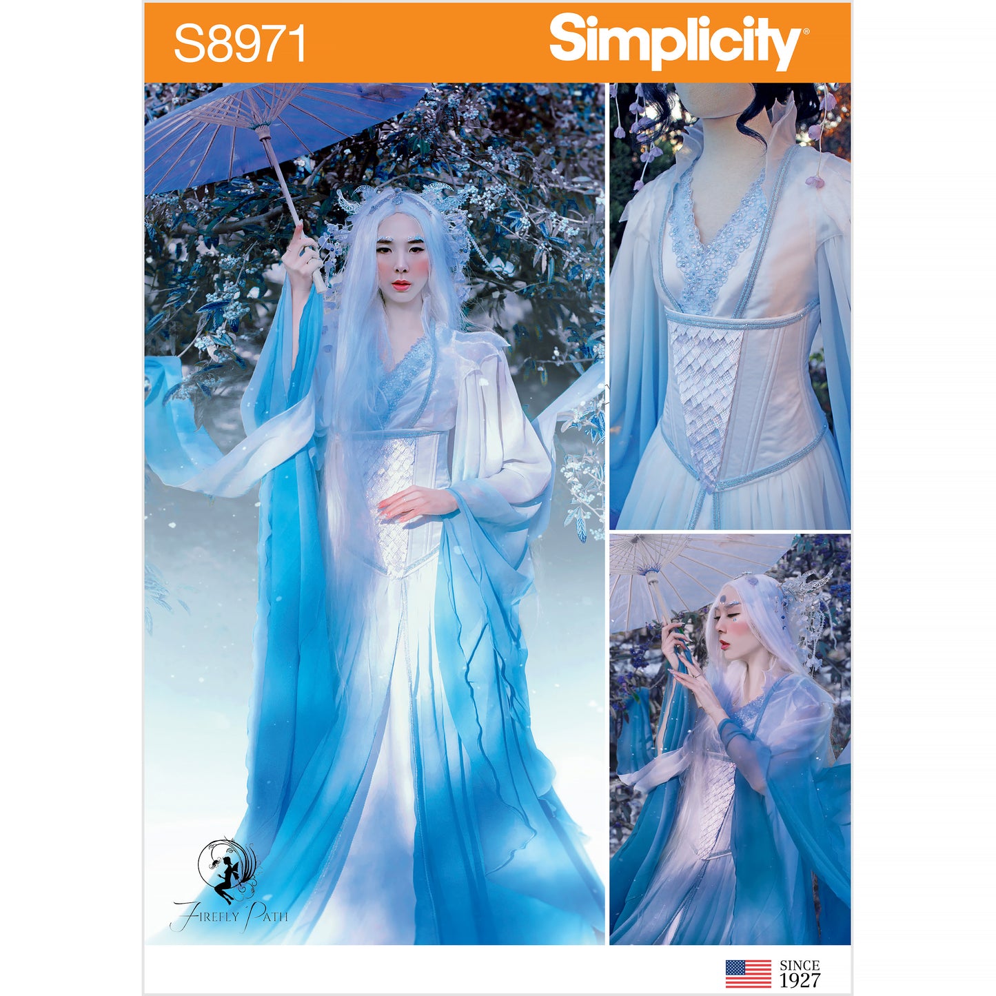Symønster Simplicity 8971 - Kostyme - Dame - Karneval Halloween | Bilde 7