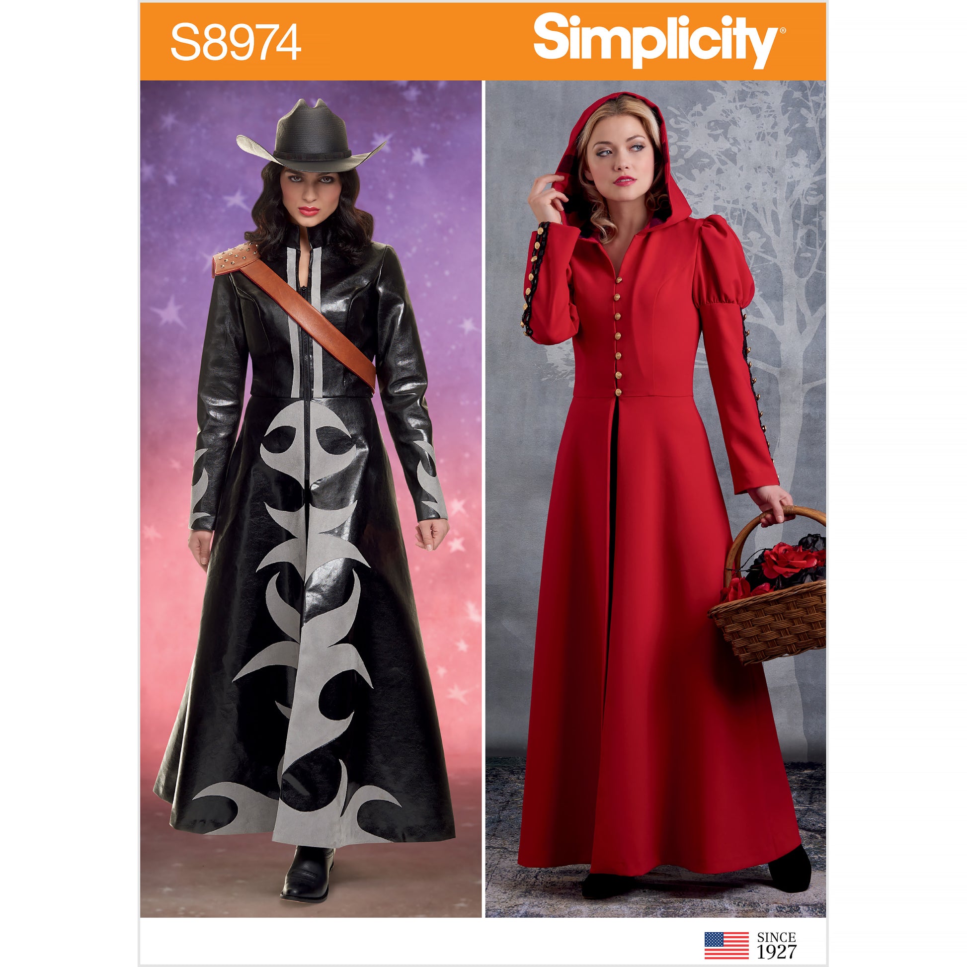 Symønster Simplicity 8974 - Kostyme Cosplay - Dame - Karneval Halloween | Bilde 7