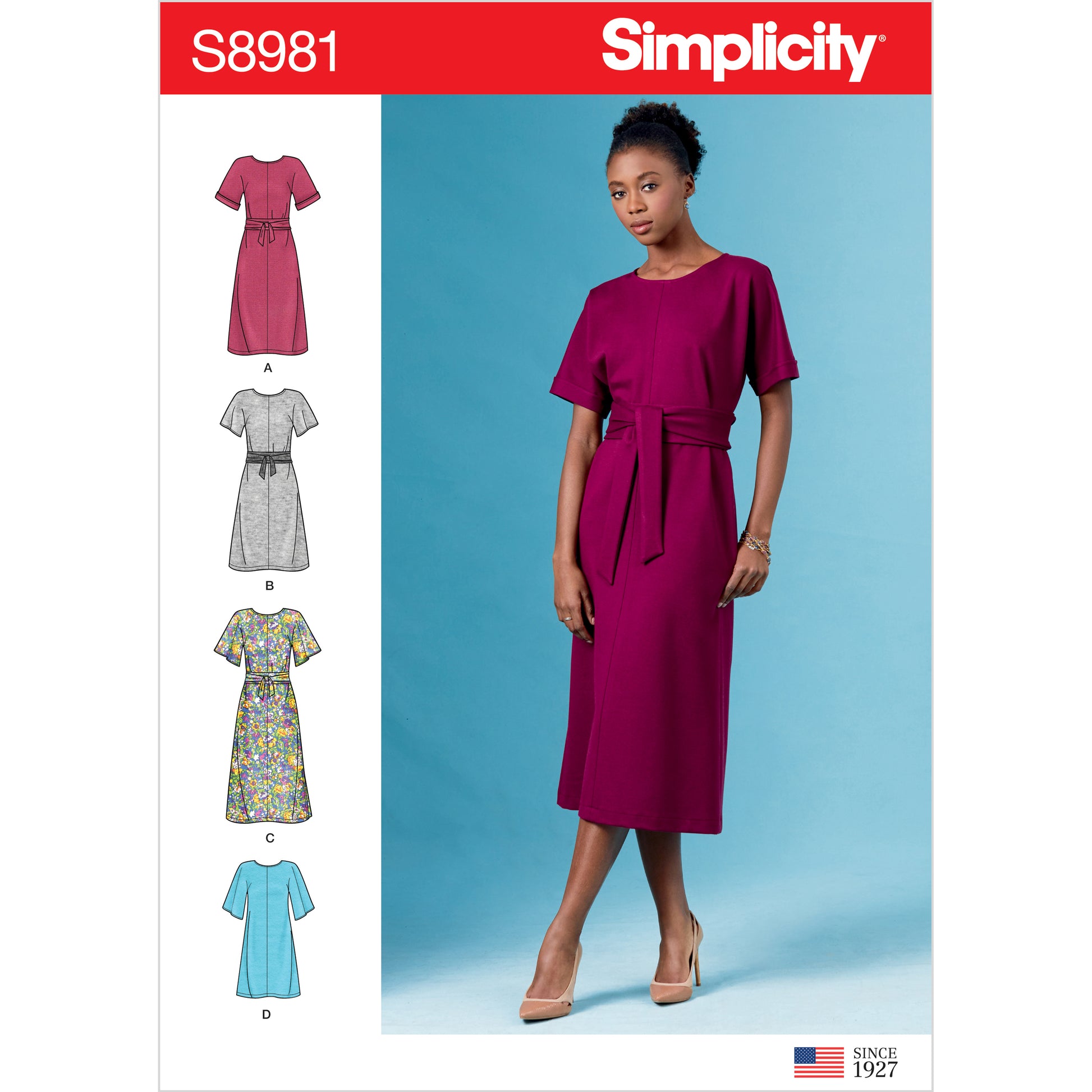 Symønster Simplicity 8981 - Kjole - Dame | Bilde 7