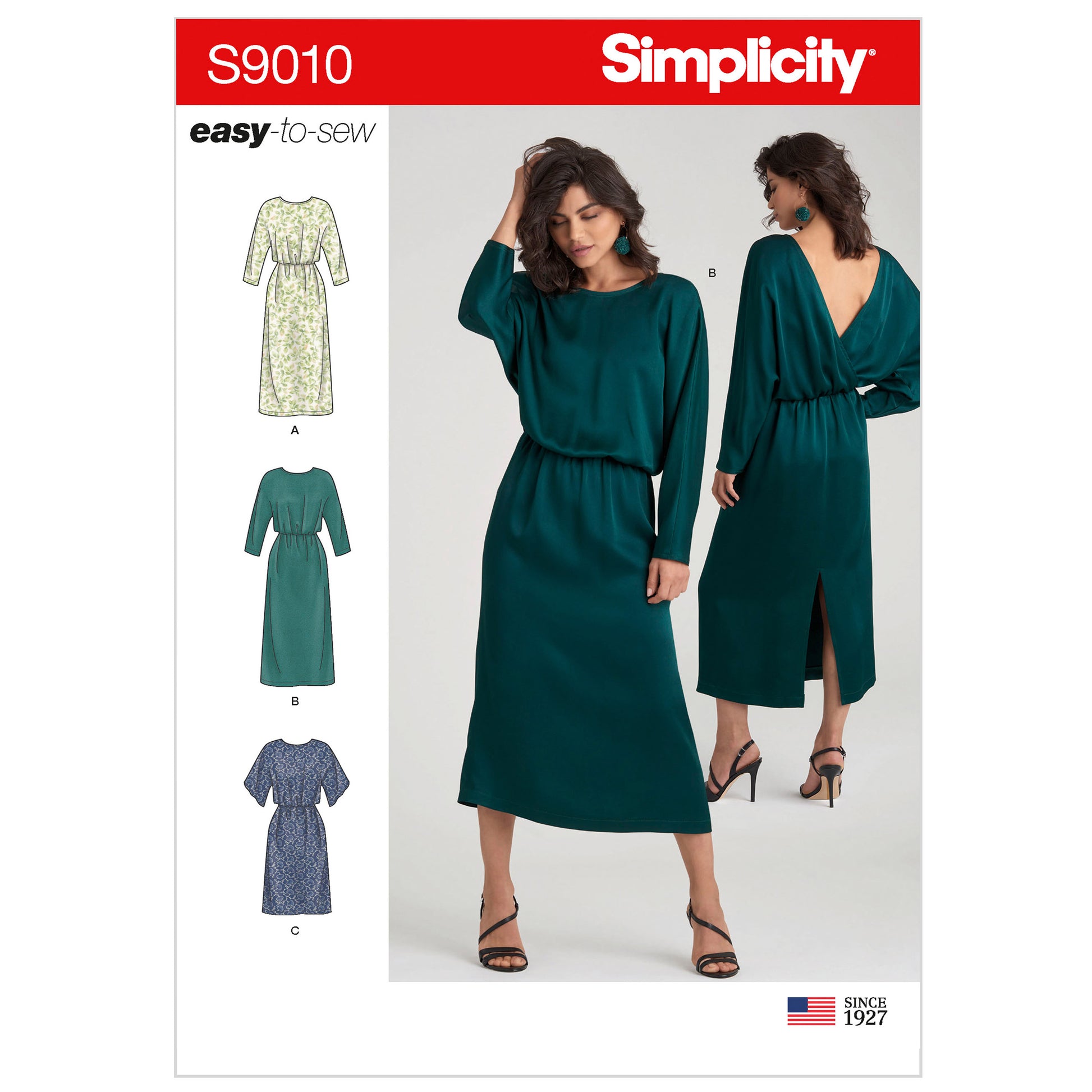 Symønster Simplicity 9010 - Kjole - Dame | Bilde 7