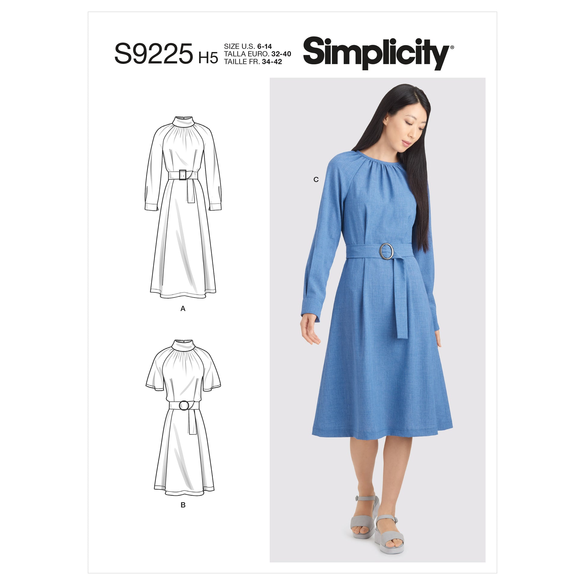 Symønster Simplicity 9225 - Kjole - Dame | Bilde 3
