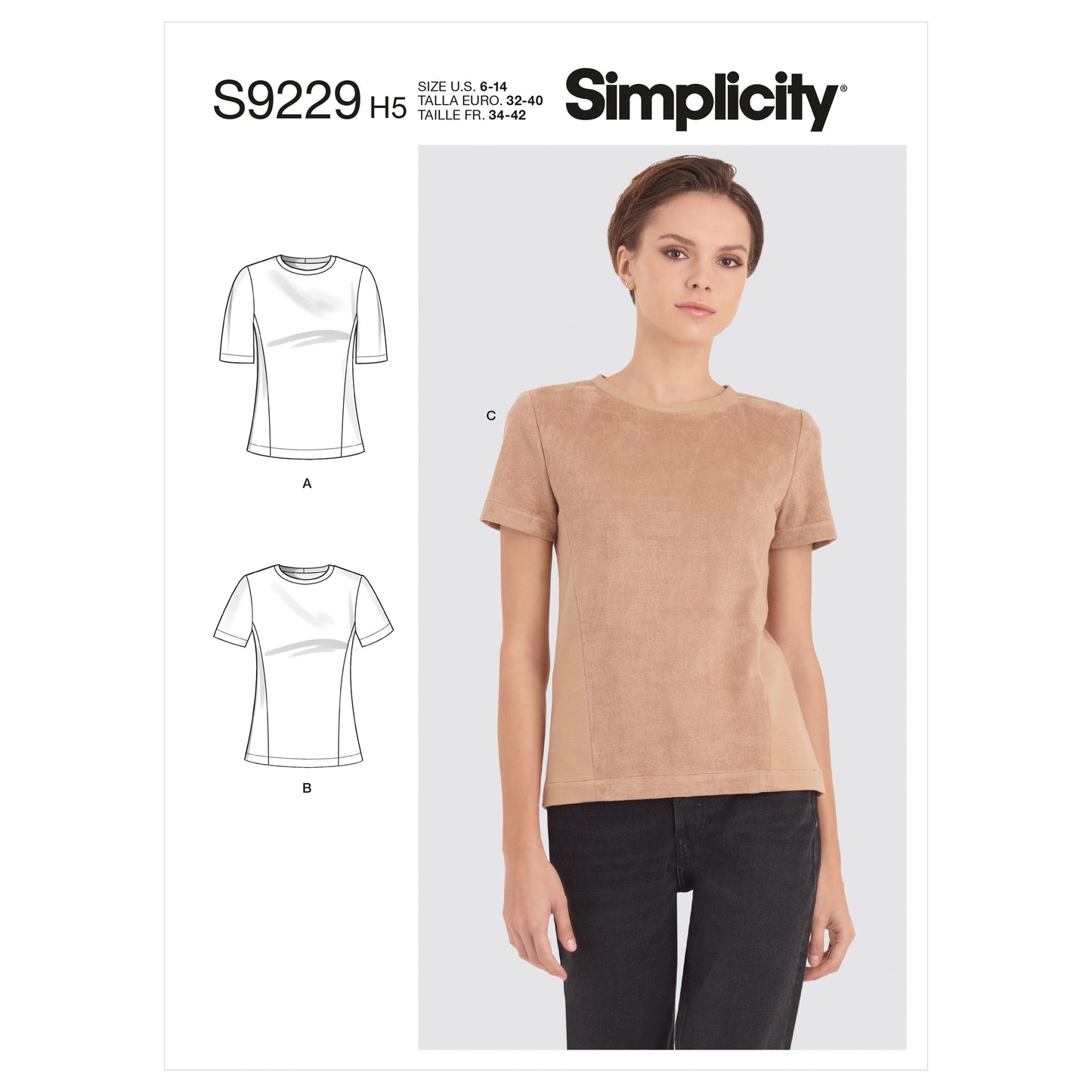 Symønster Simplicity 9229 - Topp - Dame | Bilde 4