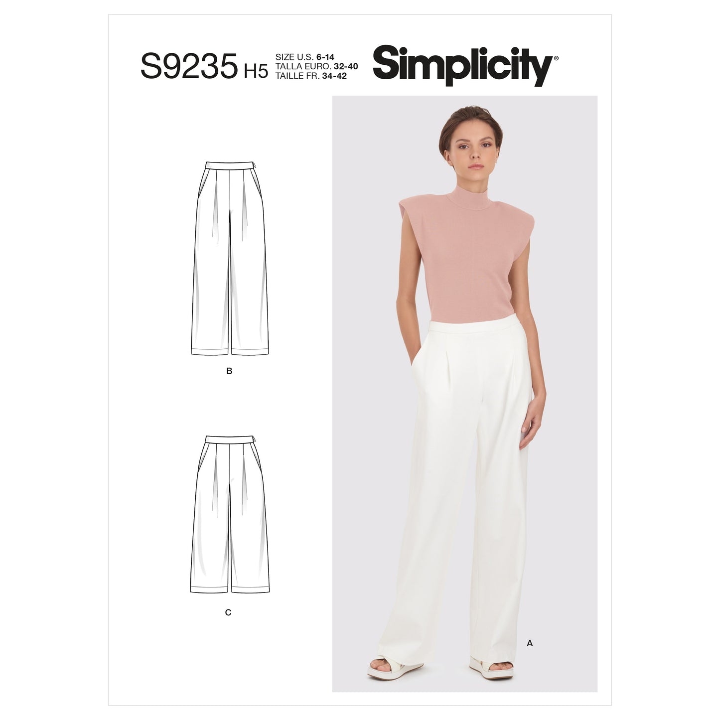 Symønster Simplicity 9235 - Bukse - Dame | Bilde 3