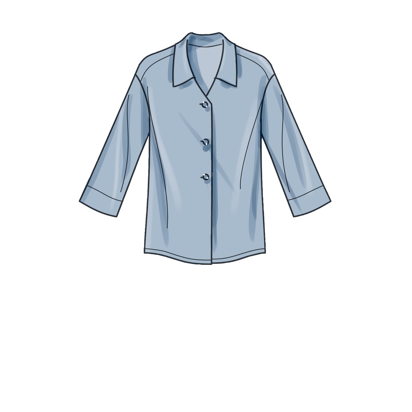 Symønster Simplicity 9270 - Bukse Shorts Skjorte - Dame | Bilde 3