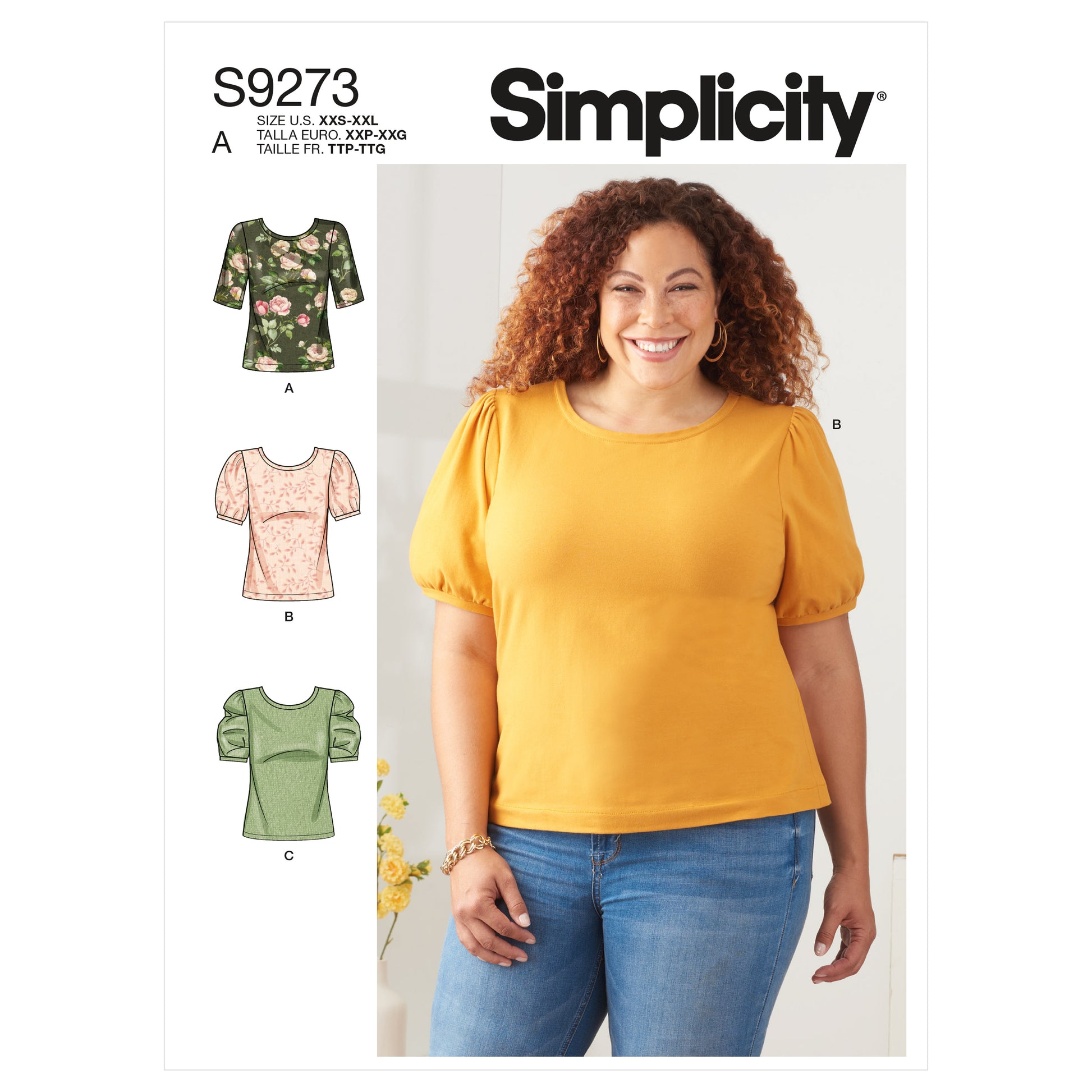 Symønster Simplicity 9273 - Topp - Dame | Bilde 6