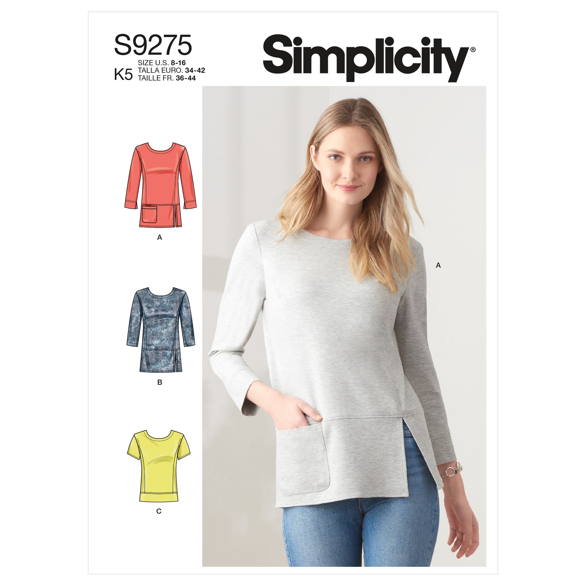Symønster Simplicity 9275 - Topp - Dame | Bilde 6