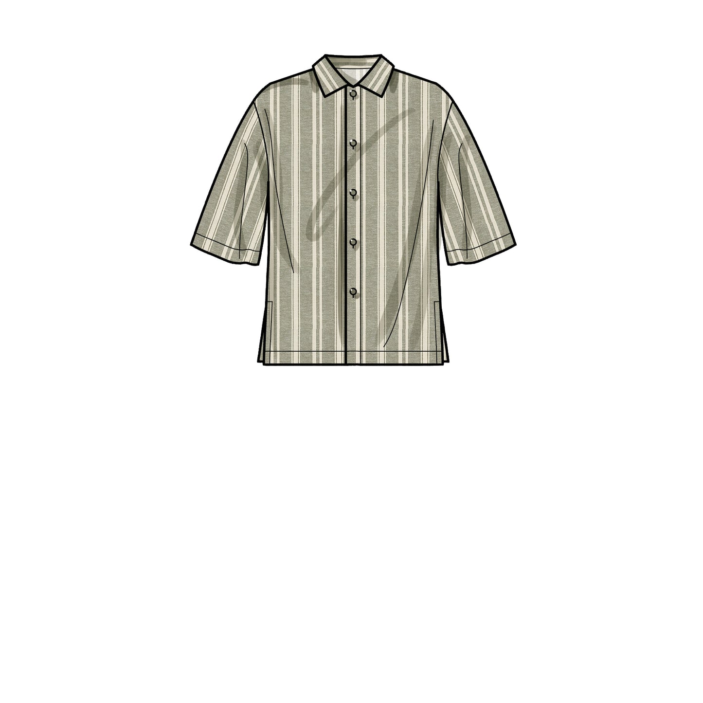 Symønster Simplicity 9279 - Bukse Skjorte Shorts - Herre - Sport | Bilde 2