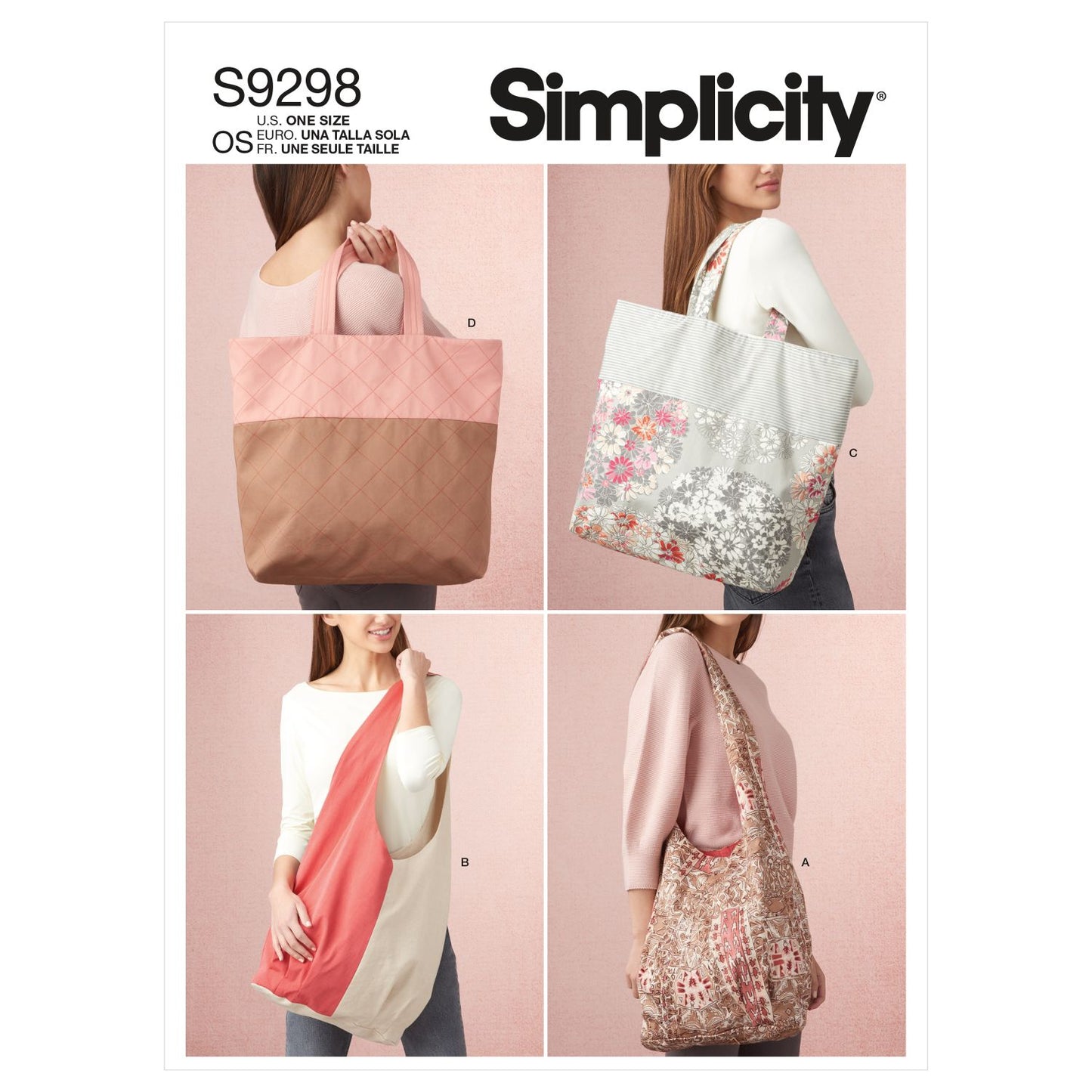 Symønster Simplicity 9298 - Tilbehør Veske | Bilde 5