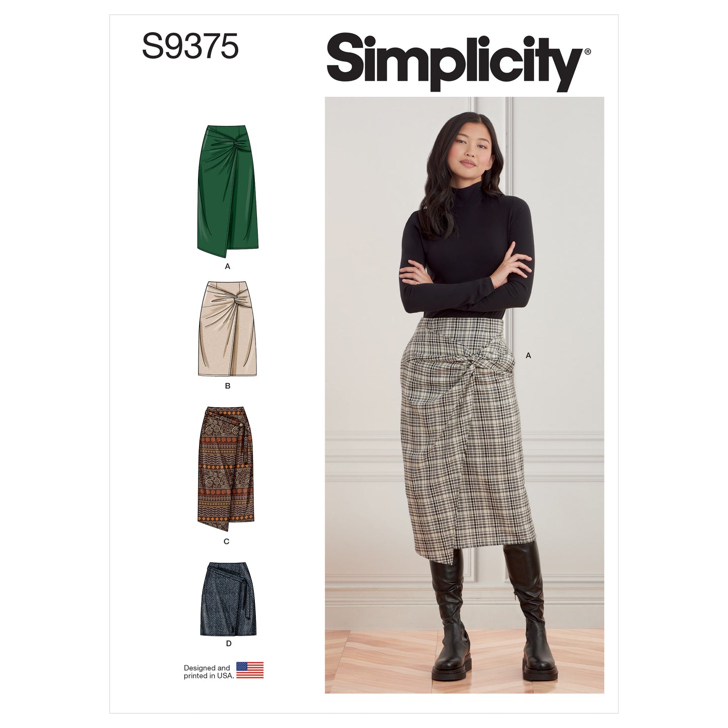 Symønster Simplicity 9375 - Skjørt - Dame | Bilde 8