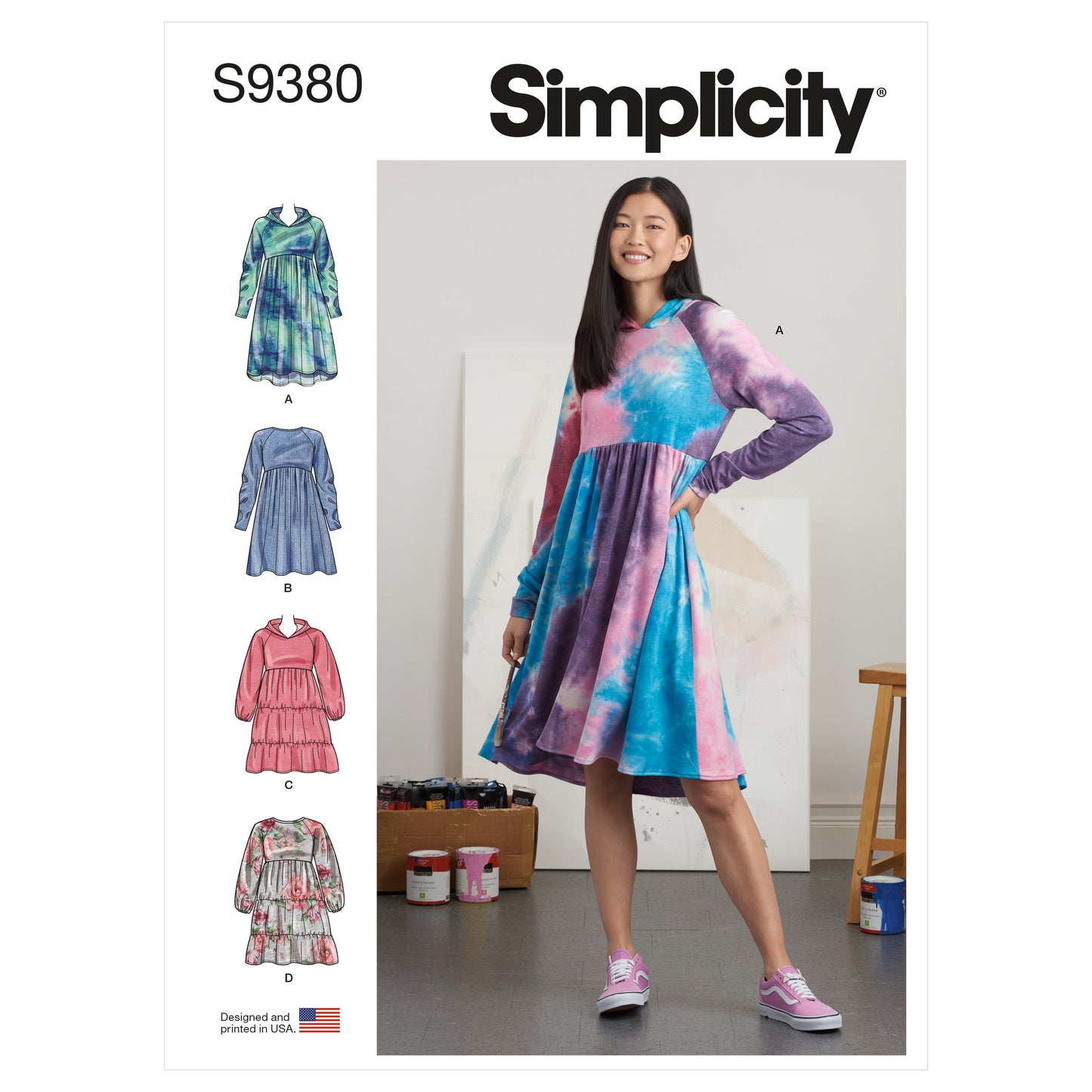 Symønster Simplicity 9380 - Kjole - Dame | Bilde 9
