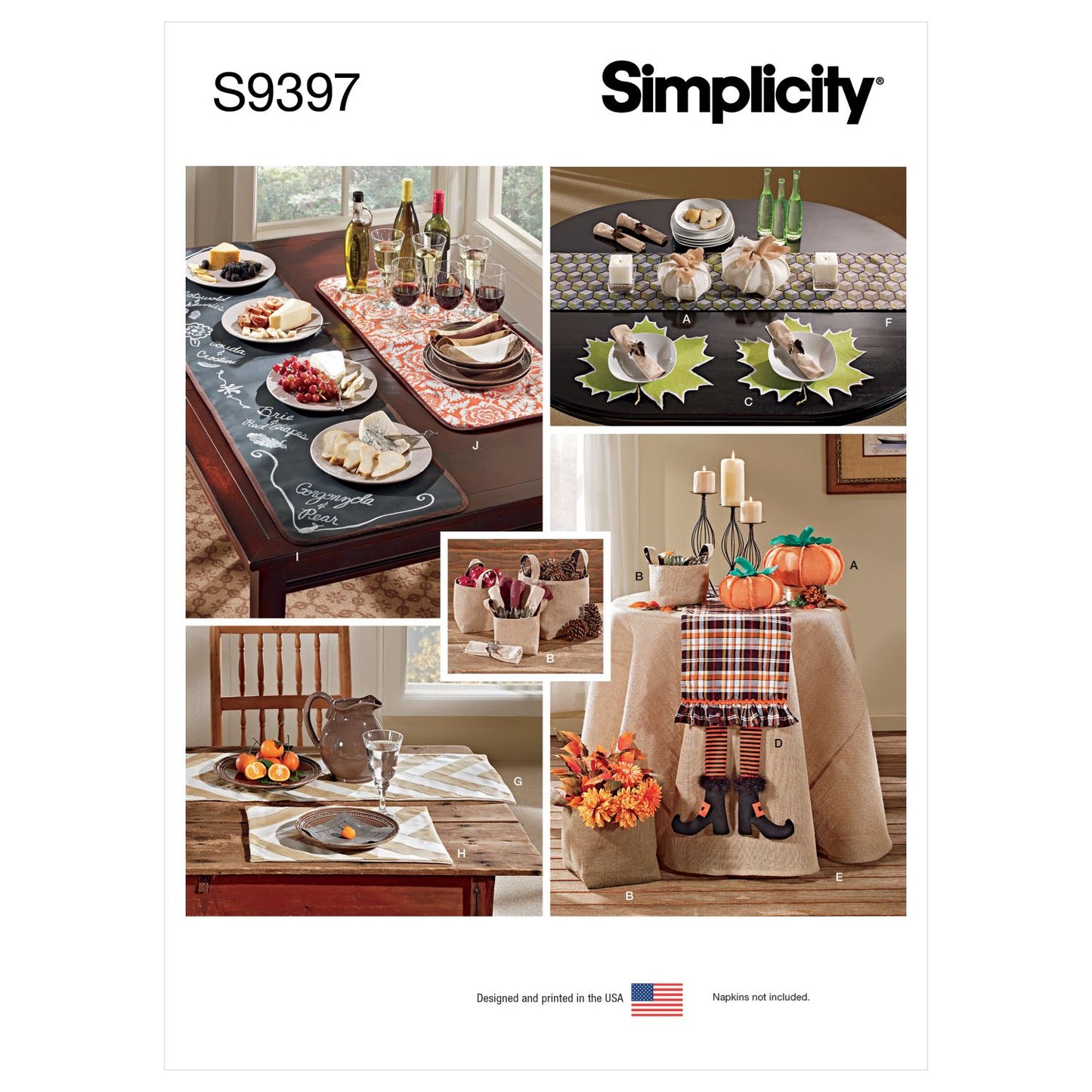 Symønster Simplicity 9397 - Hjemmedekorasjon | Bilde 7
