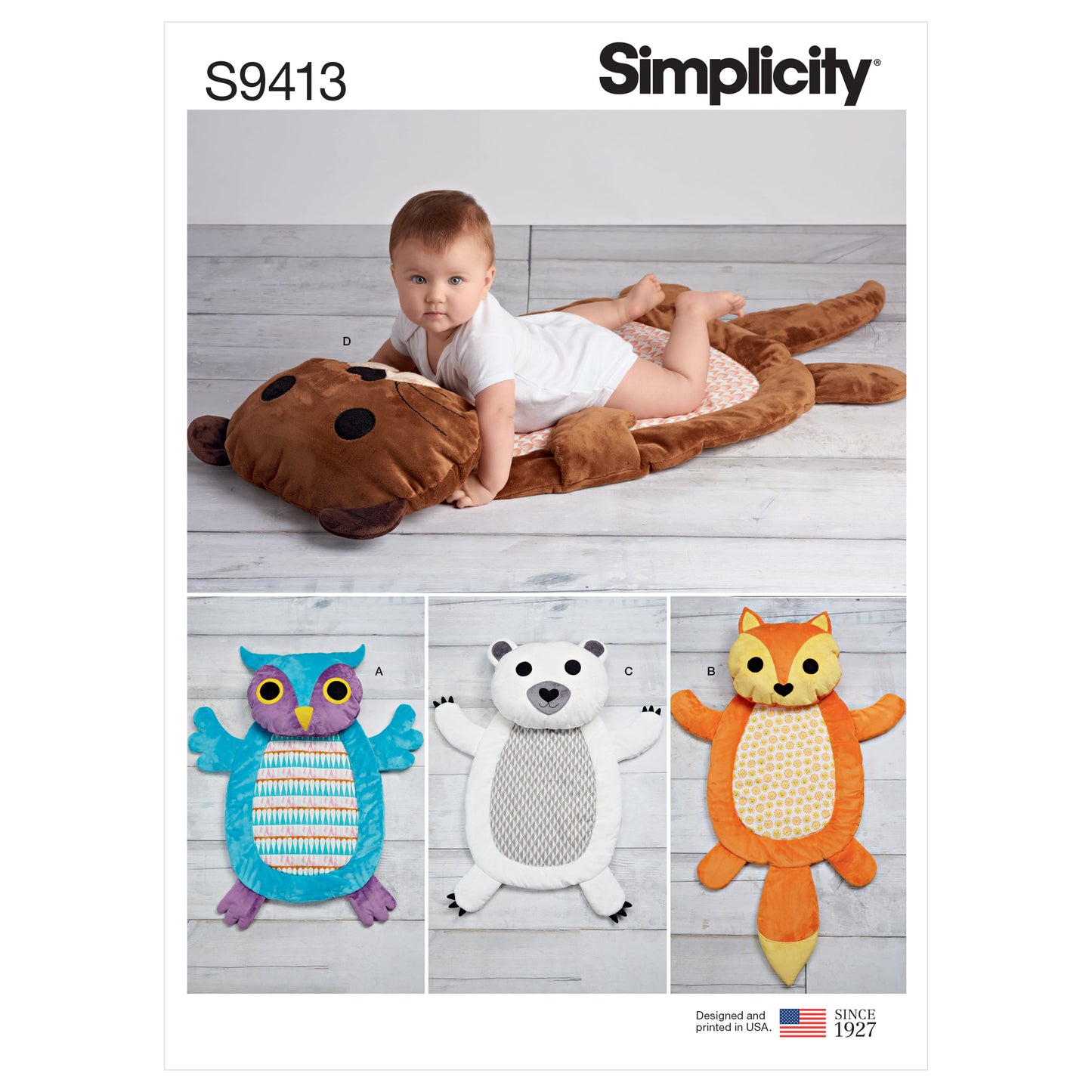 Symønster Simplicity 9413 - Baby - Hjemmedekorasjon | Bilde 6