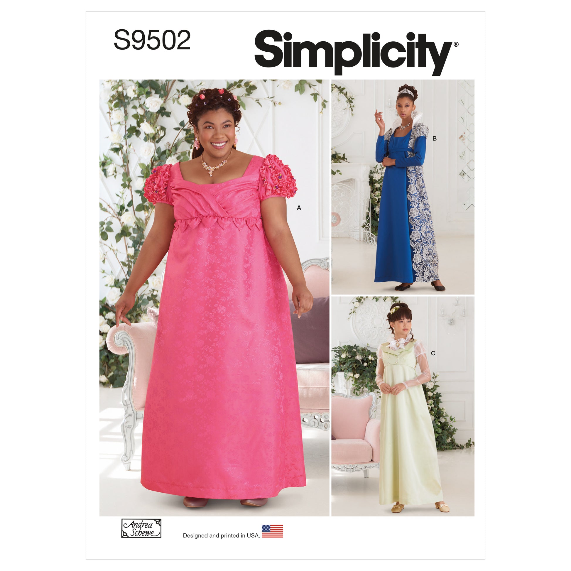 Symønster Simplicity 9502 - Kostyme Historisk kostyme - Dame - Karneval | Bilde 9