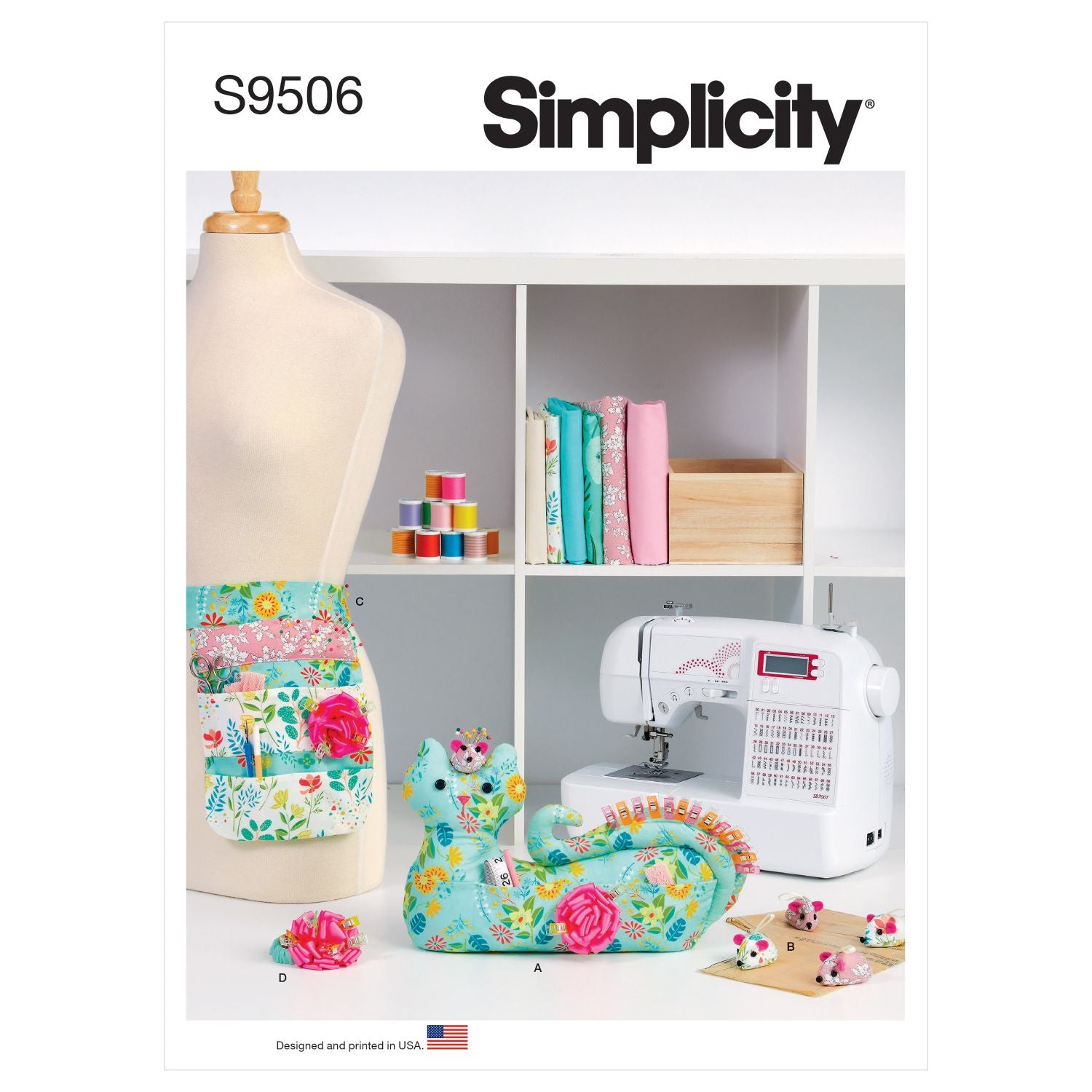 Symønster Simplicity 9506 - Pute Tilbehør Hjemmedekorasjon | Bilde 6