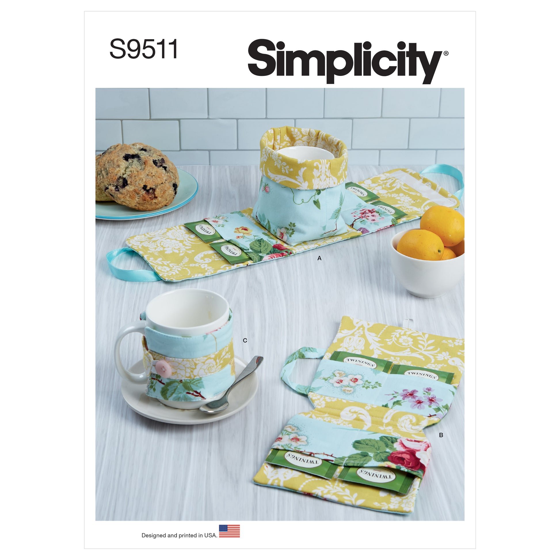 Symønster Simplicity 9511 - Hjemmedekorasjon | Bilde 4