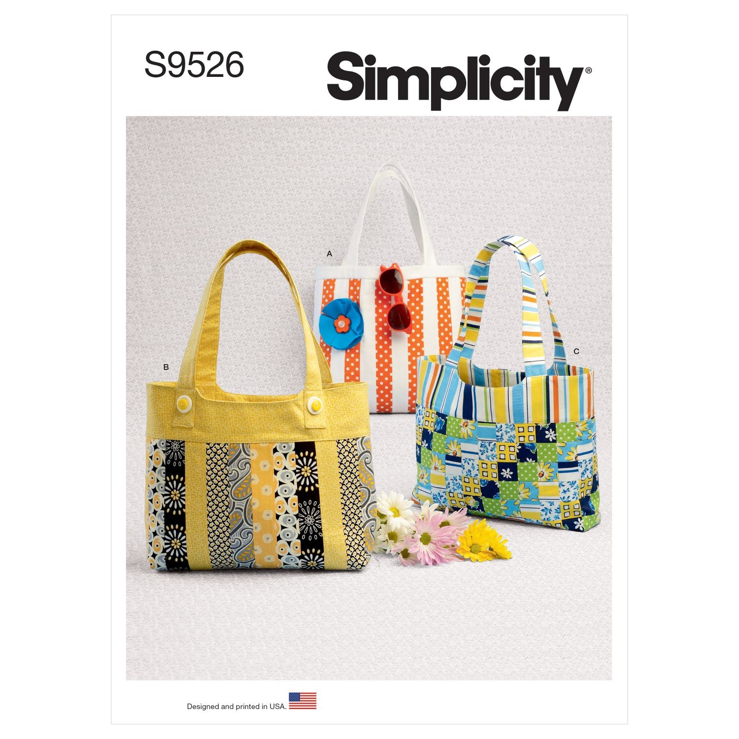 Symønster Simplicity 9526 - Veske | Bilde 2