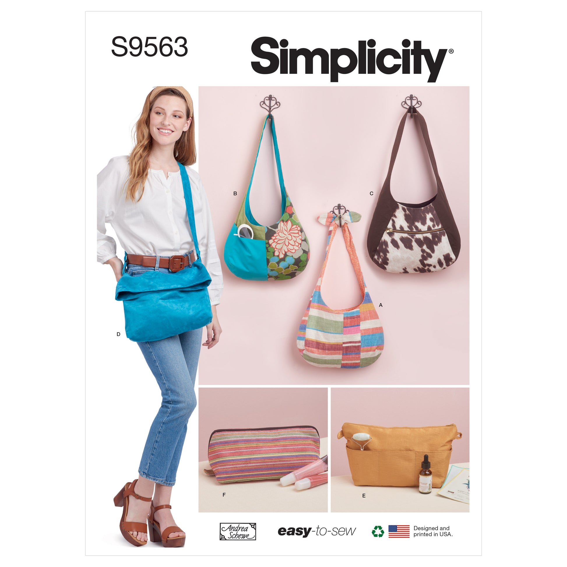 Symønster Simplicity 9563 - Veske | Bilde 8