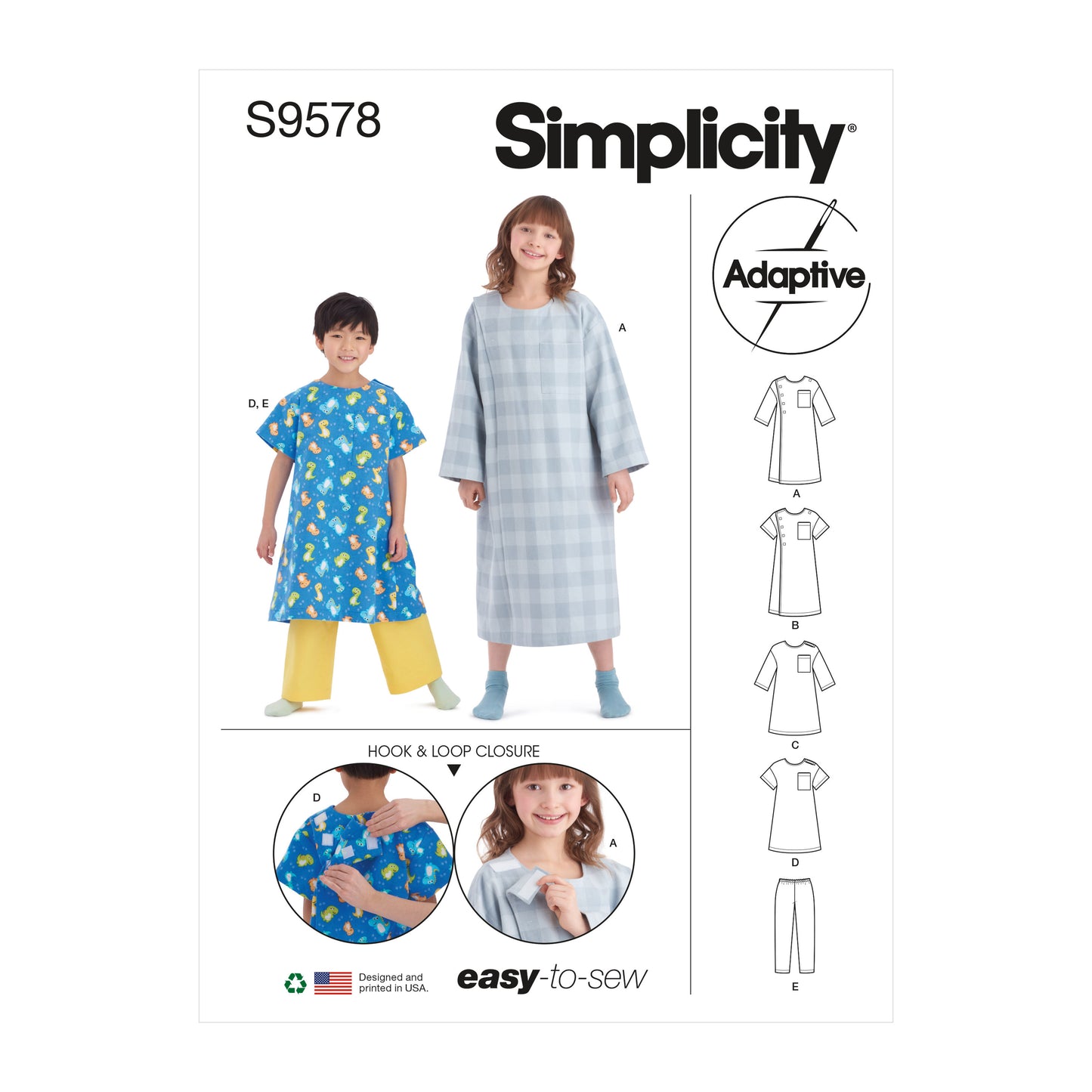 Symønster Simplicity 9578 - Coordinates - Jente Gutt | Bilde 5