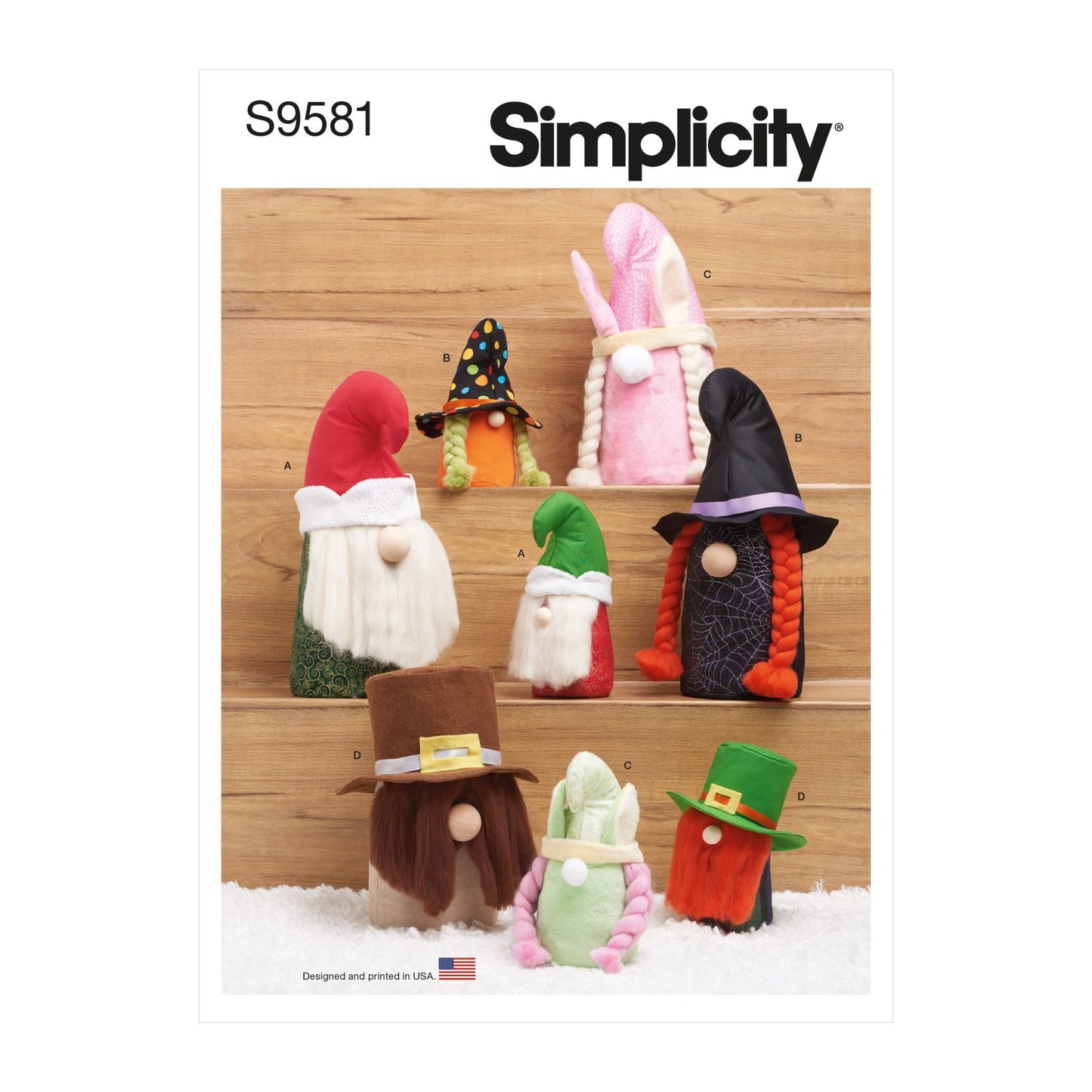 Symønster Simplicity 9581 - Hjemmedekorasjon - Jul | Bilde 2