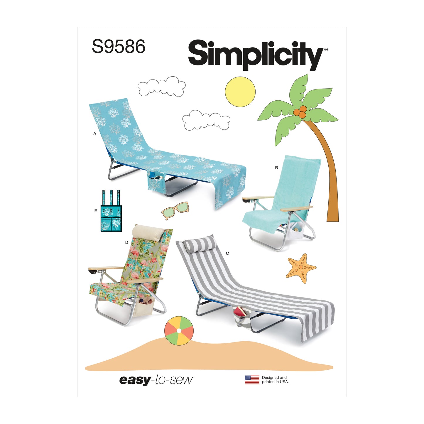 Symønster Simplicity 9586 - Hjemmedekorasjon | Bilde 6