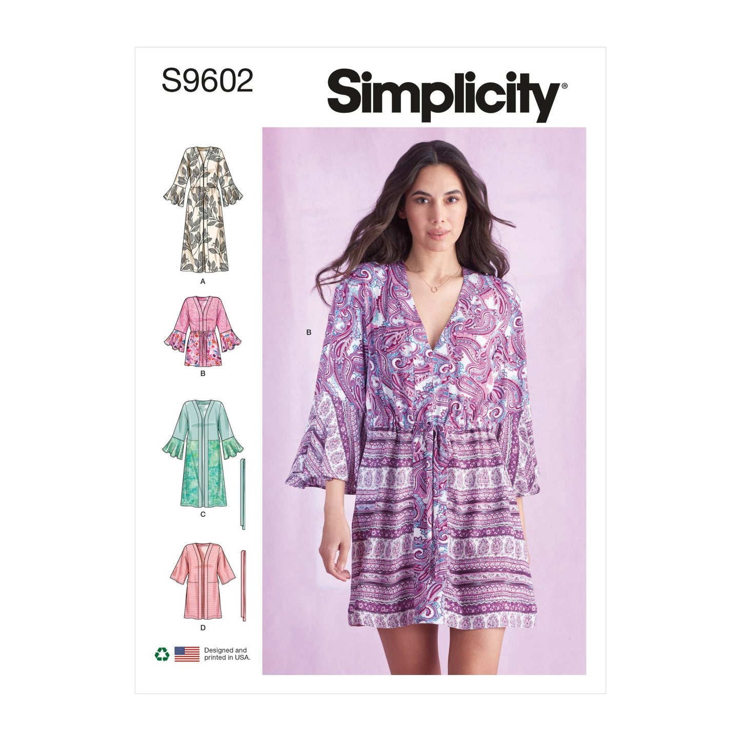 Symønster Simplicity 9602 - Kjole Tunika - Dame | Bilde 7