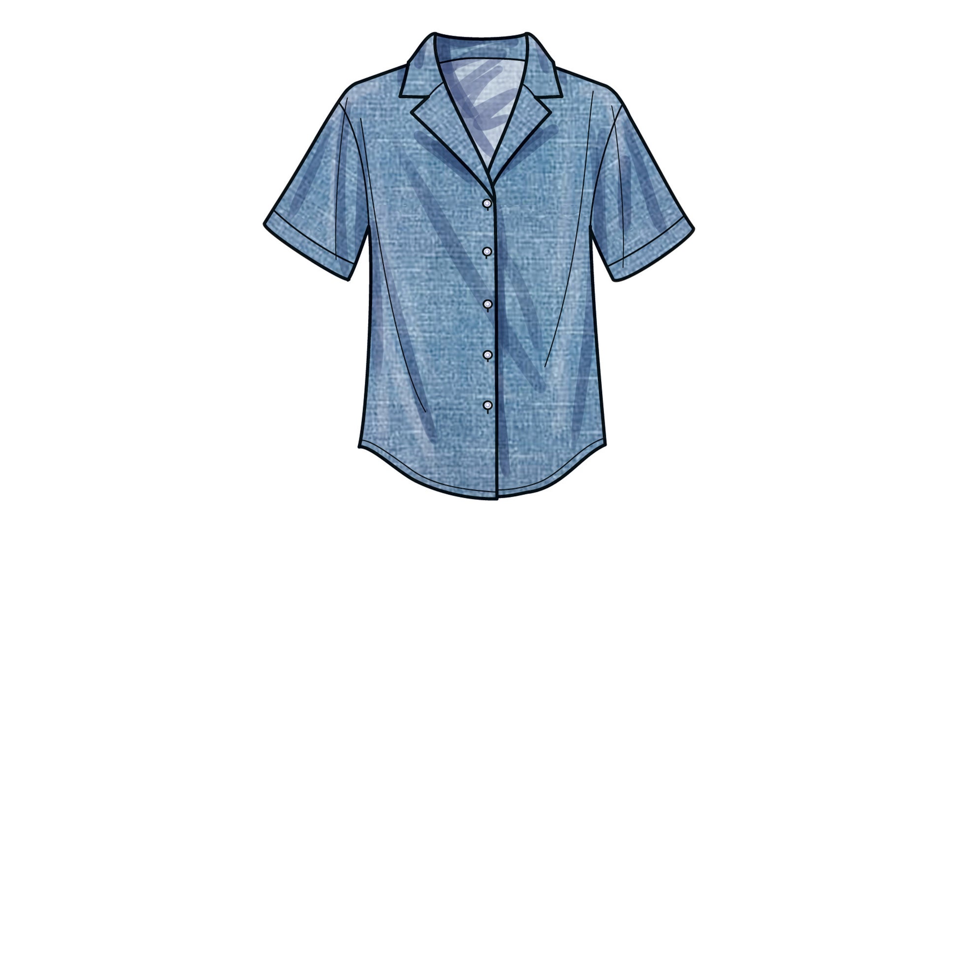 Symønster Simplicity 9610 - Bukse Skjorte Shorts - Dame | Bilde 2