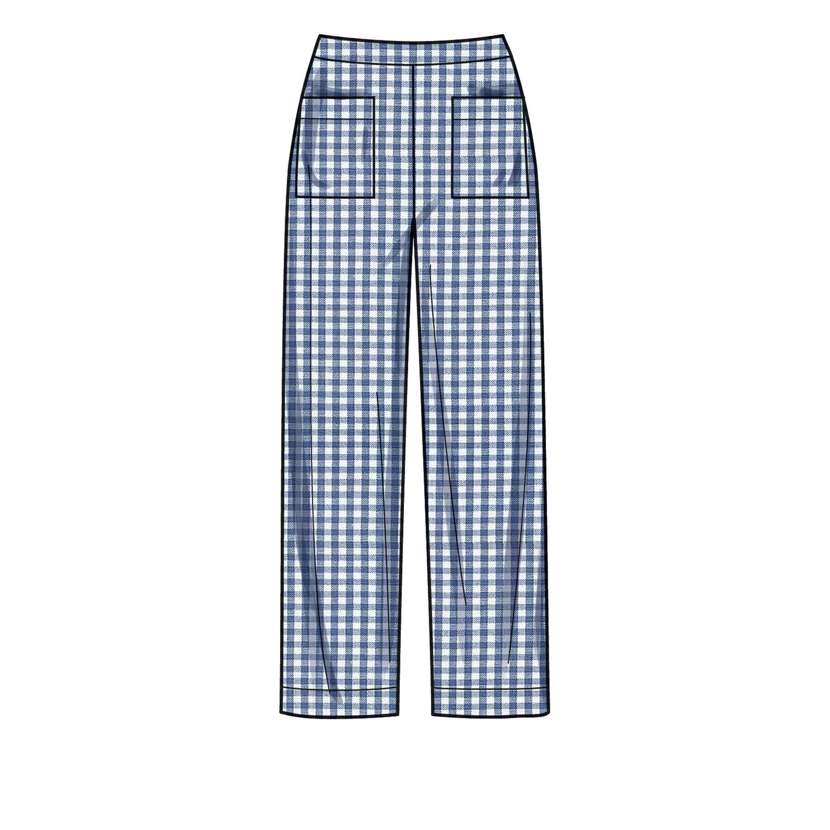 Symønster Simplicity 9610 - Bukse Skjorte Shorts - Dame | Bilde 4