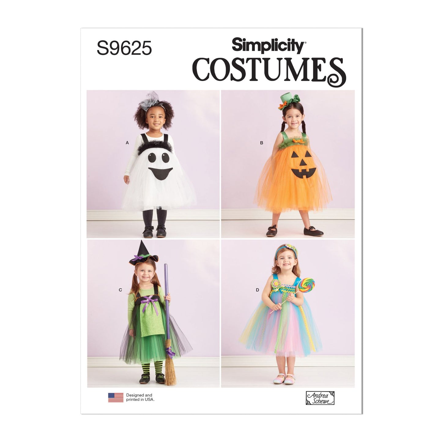 Symønster Simplicity 9625 - Kjole Kostyme Skjørt - Baby - Karneval | Bilde 5