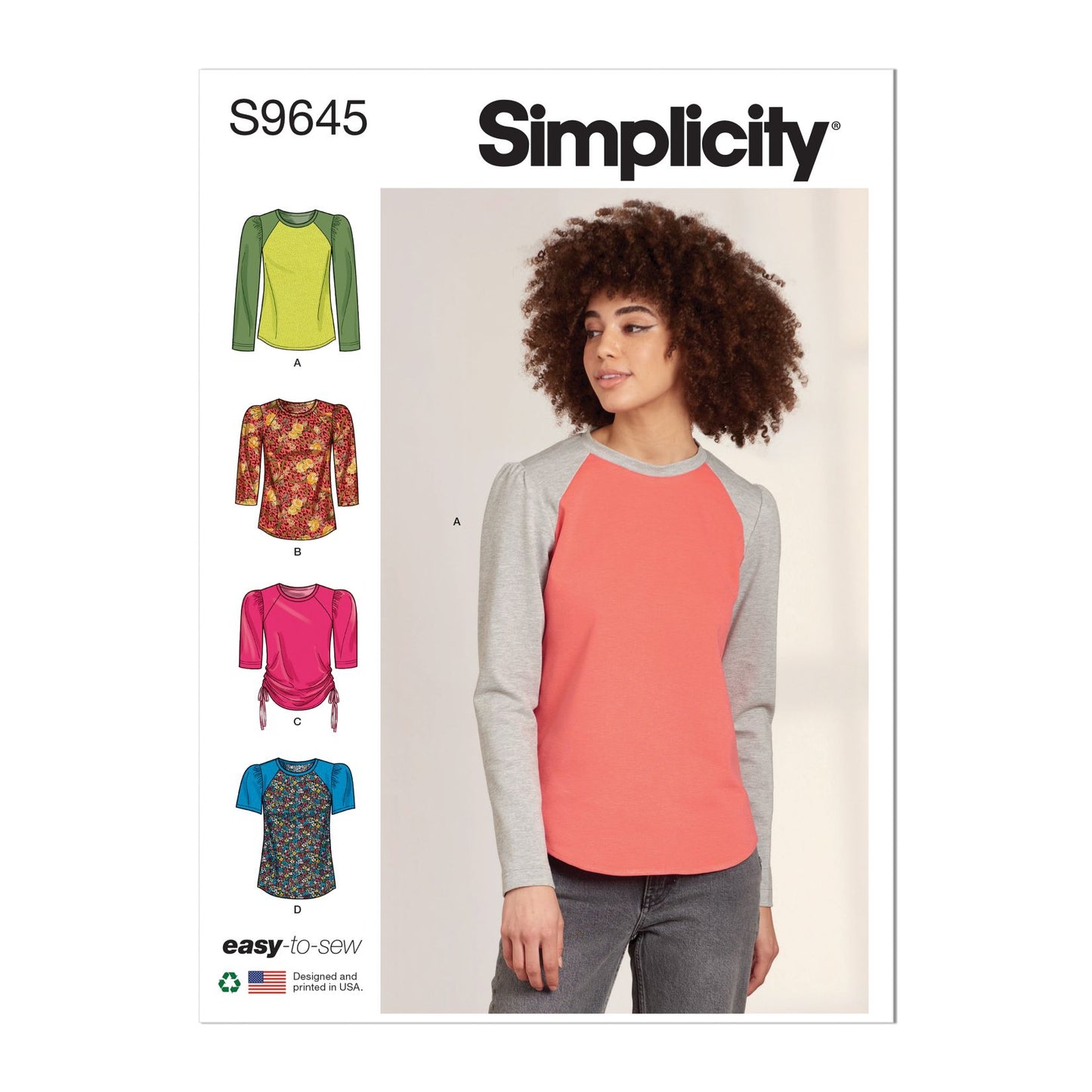 Symønster Simplicity 9645 - Topp Genser - Dame | Bilde 7