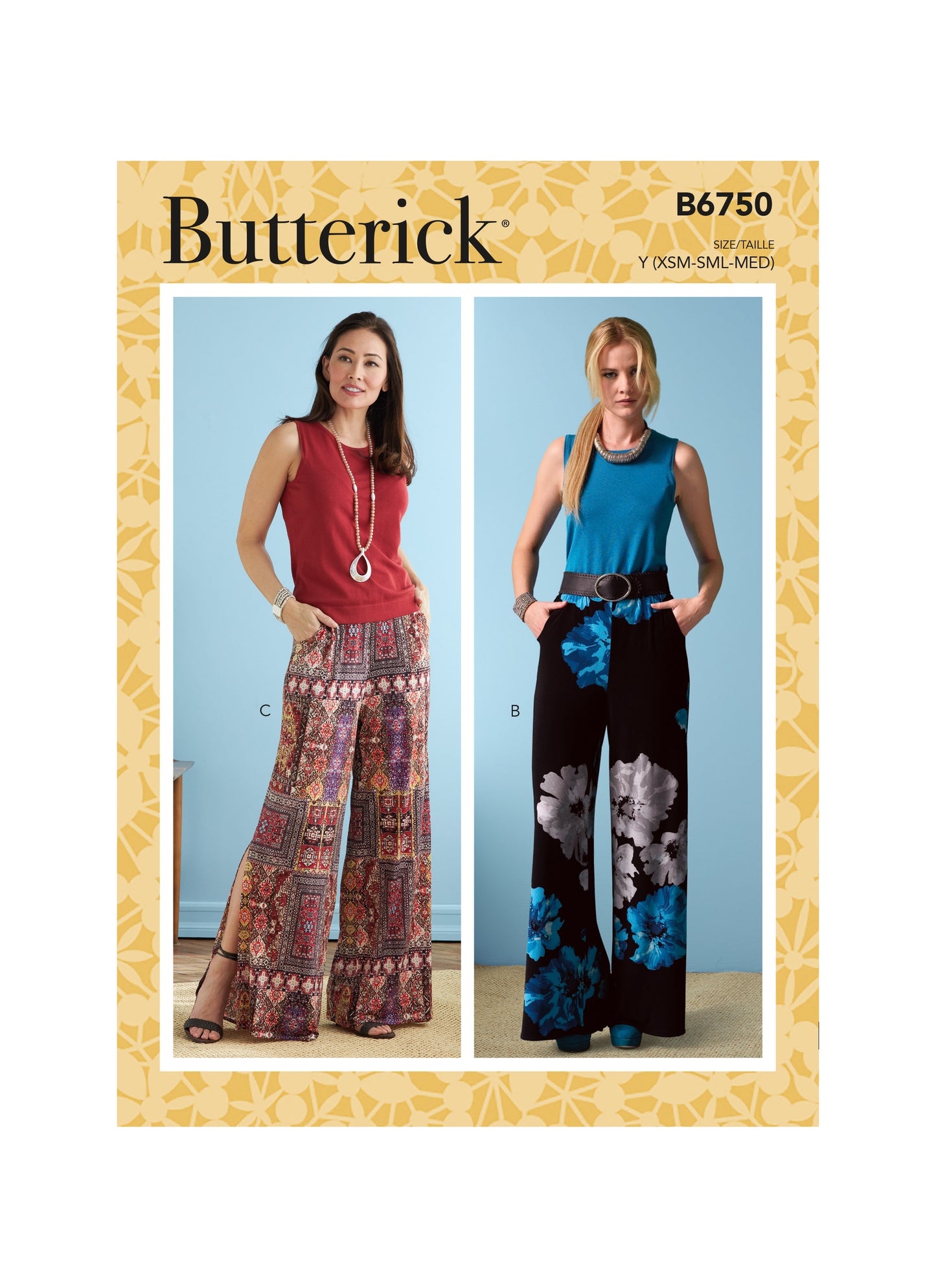 Symønster Butterick 6750 - Bukse Shorts - Dame | Bilde 3