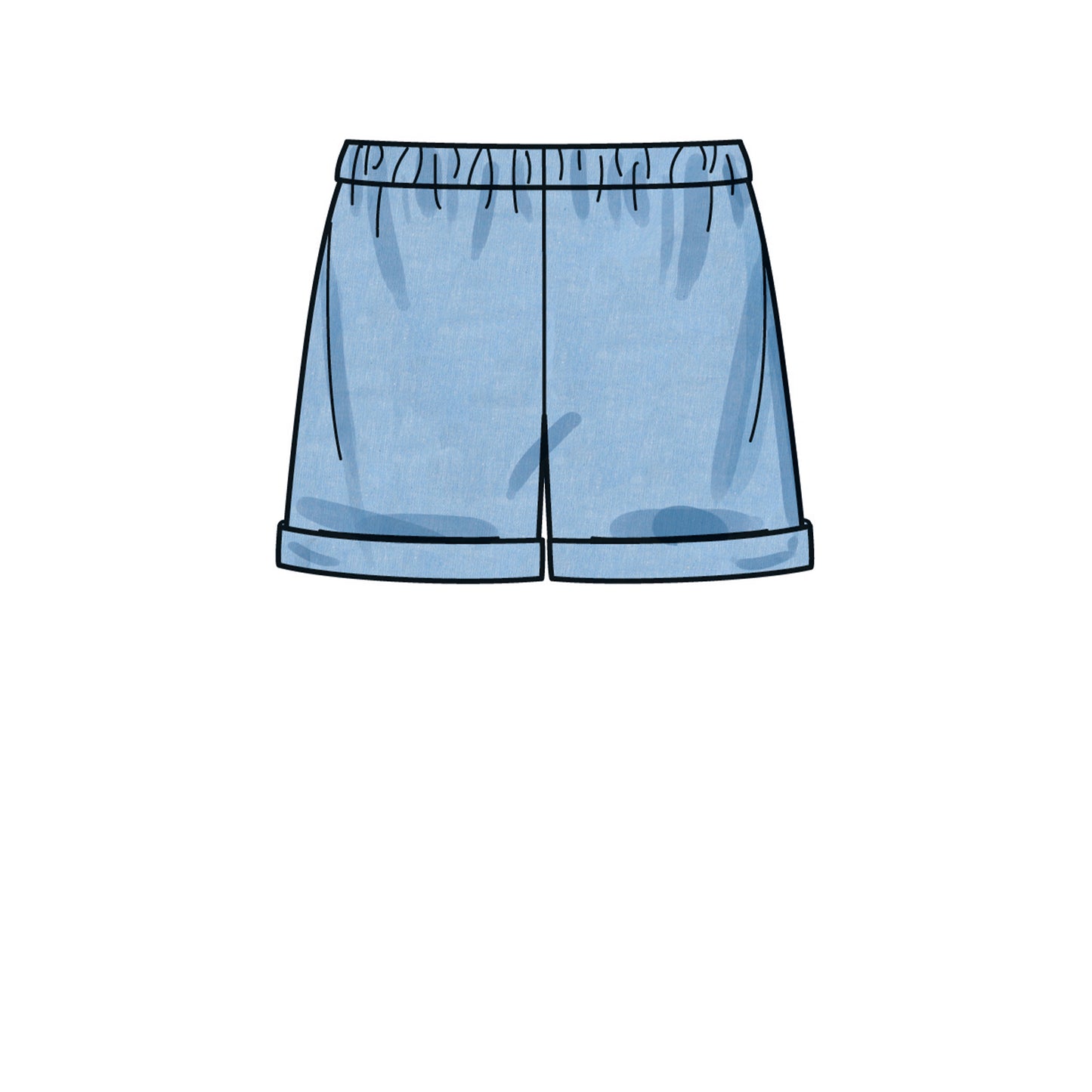 Symønster New Look 6725 - Kjole Topp Shorts - Baby | Bilde 6